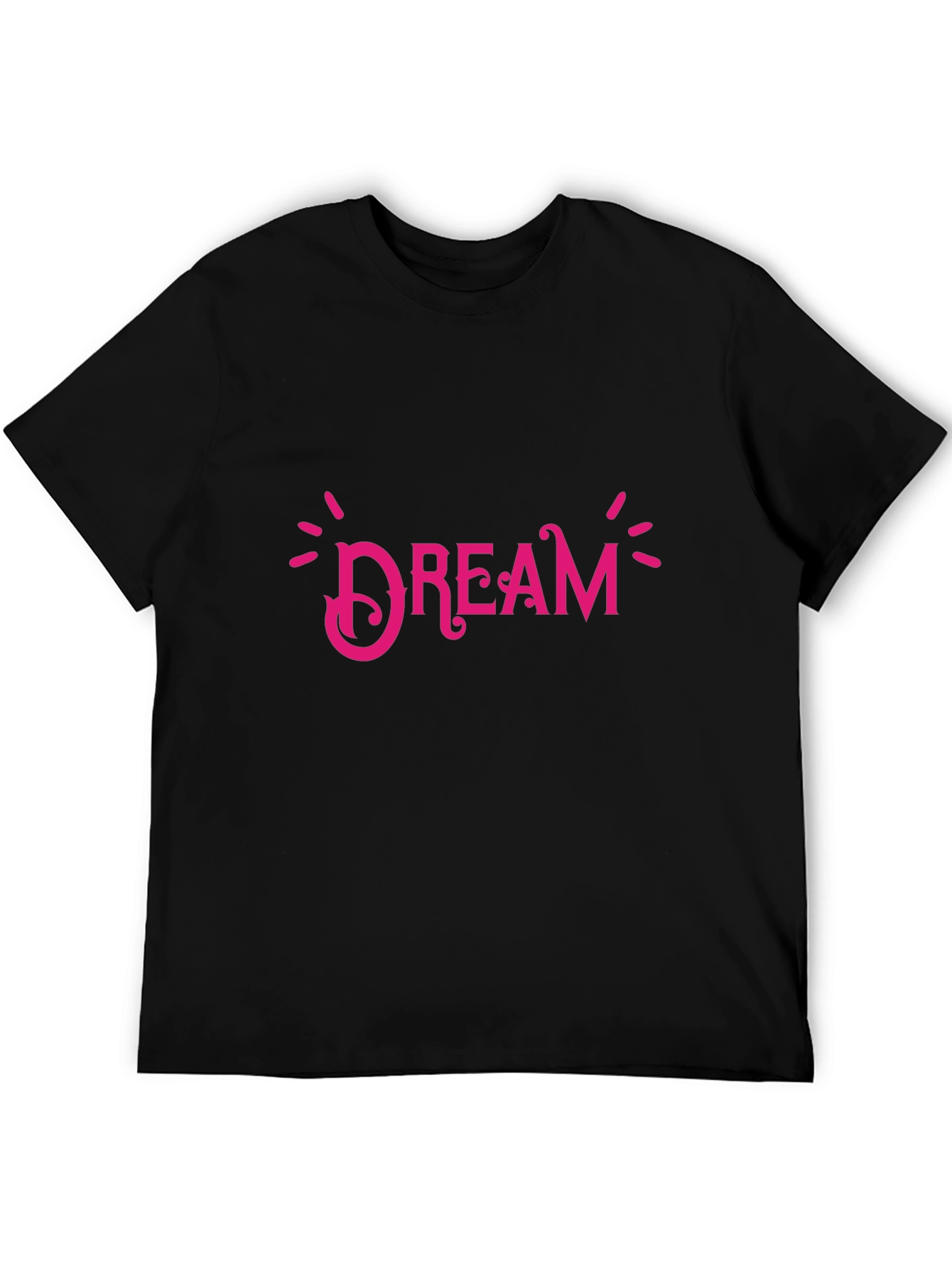 Dream Graphic Print Crew Neck T-Shirt