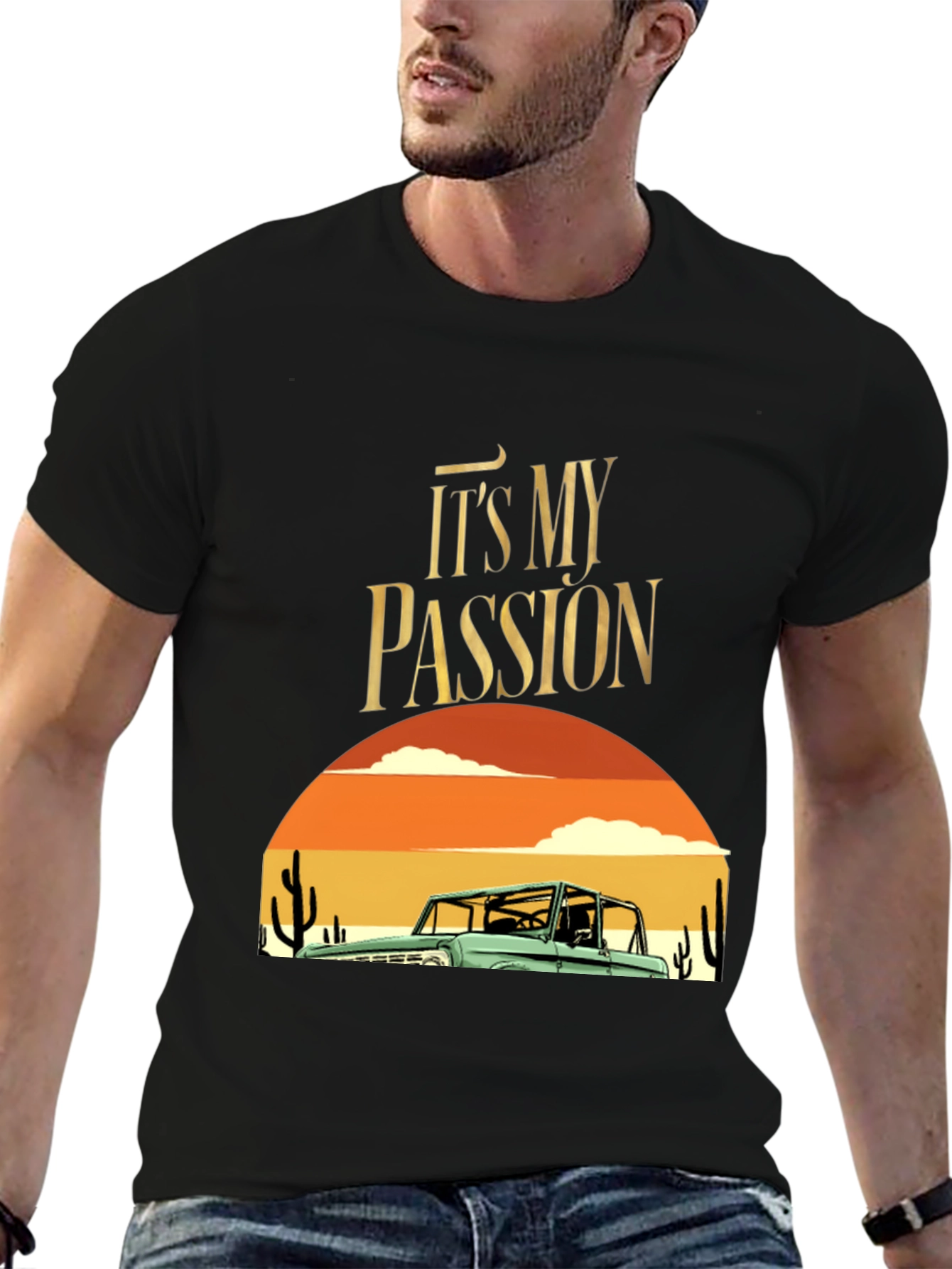 Its My Passion Bronco Desert Graphic Tee