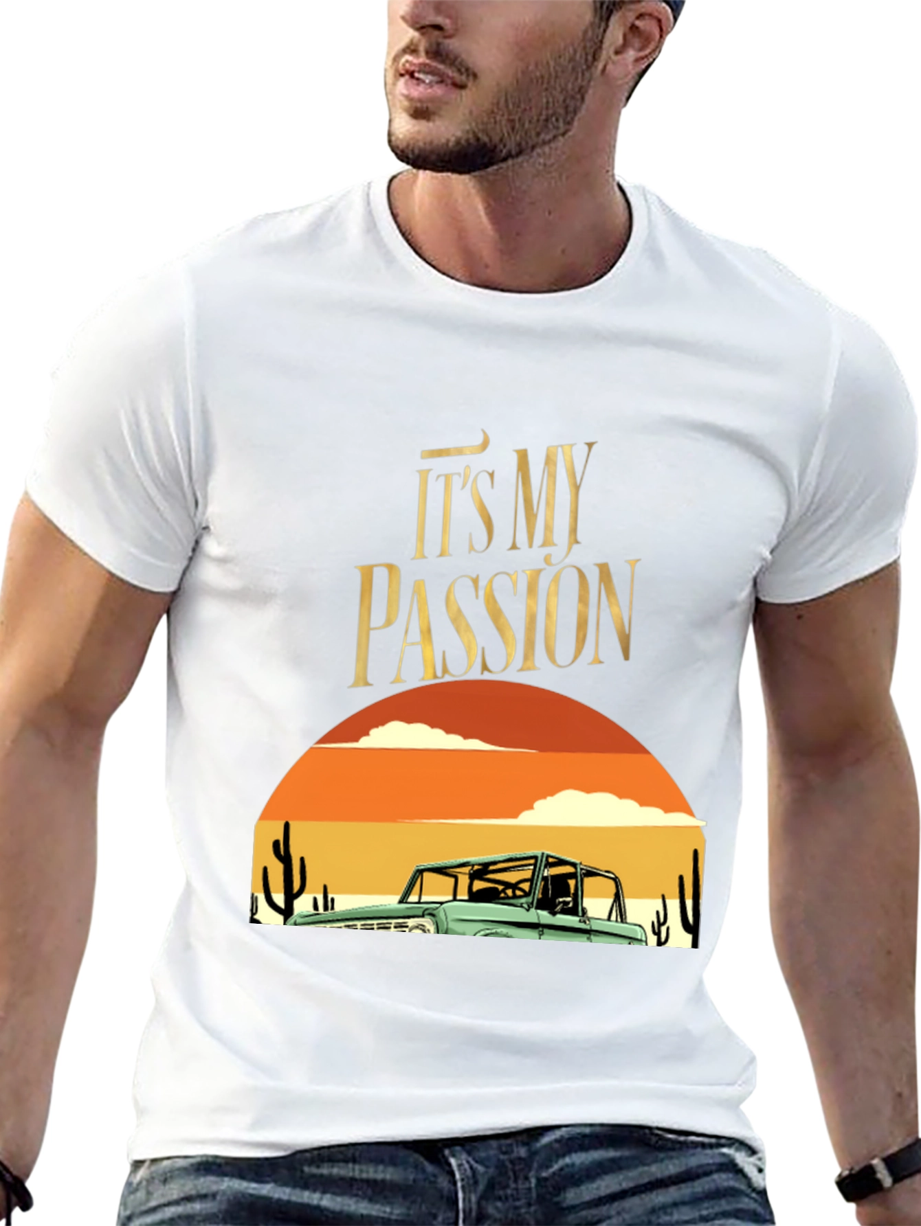 Its My Passion Bronco Desert Graphic Tee