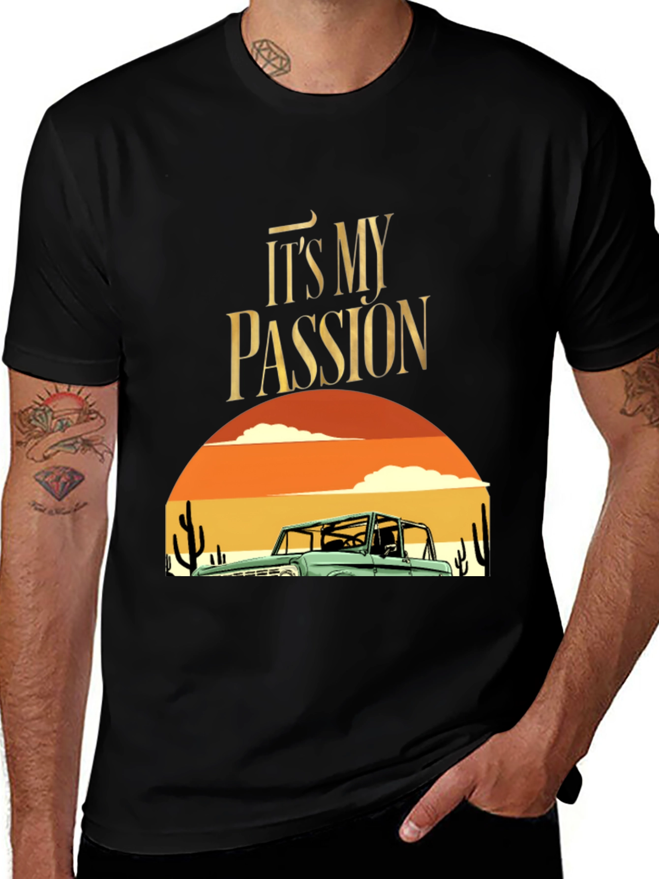 Its My Passion Bronco Desert Graphic Tee