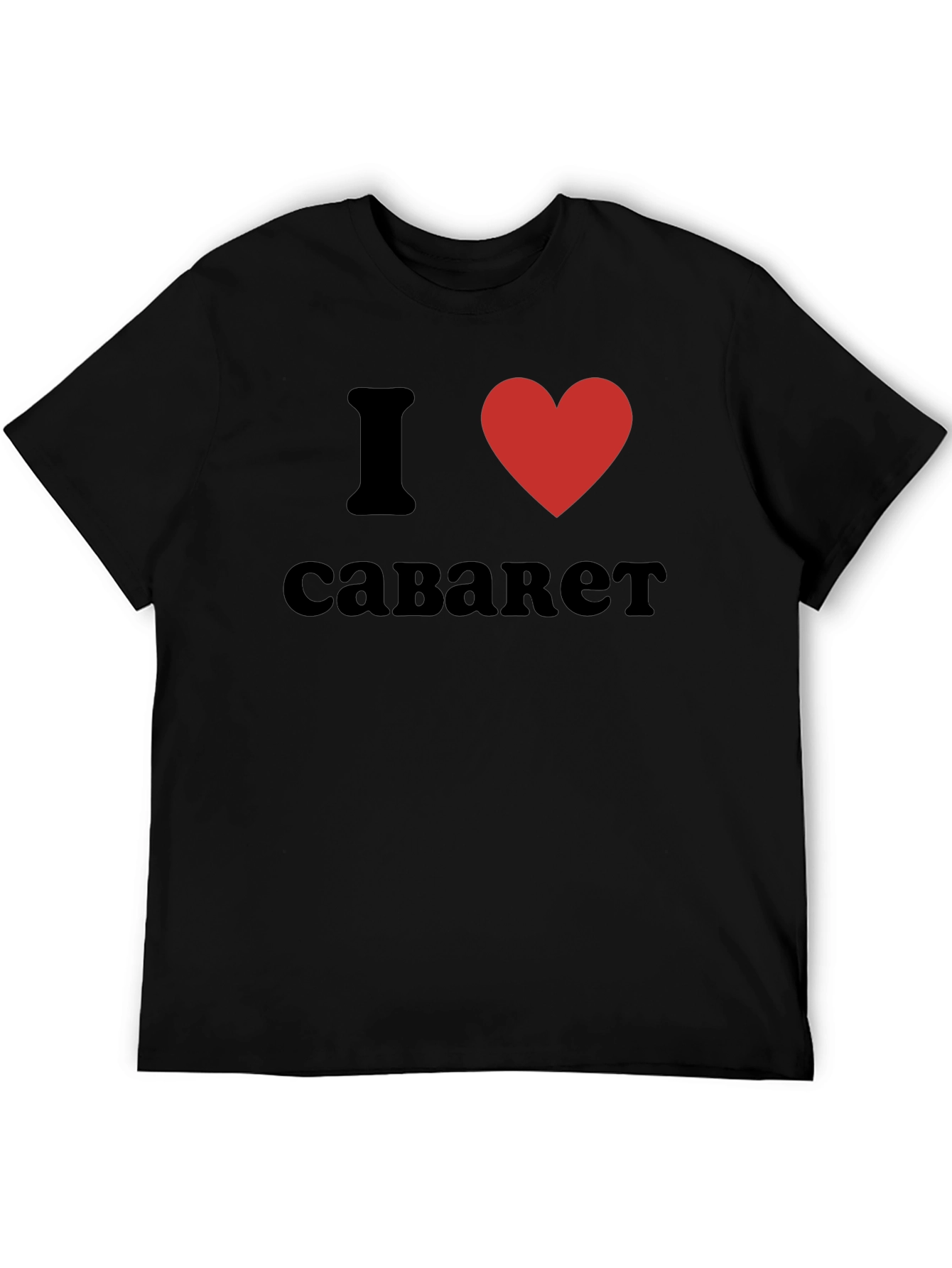 I Heart Savaket T-Shirt - Black Crew Neck Tee