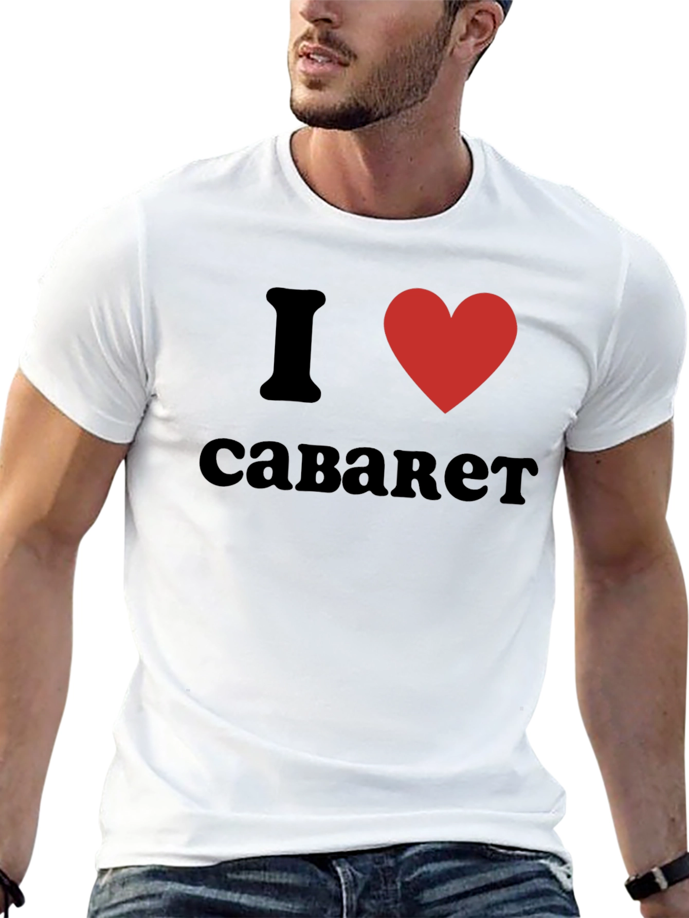I Heart Savaket T-Shirt - Black Crew Neck Tee