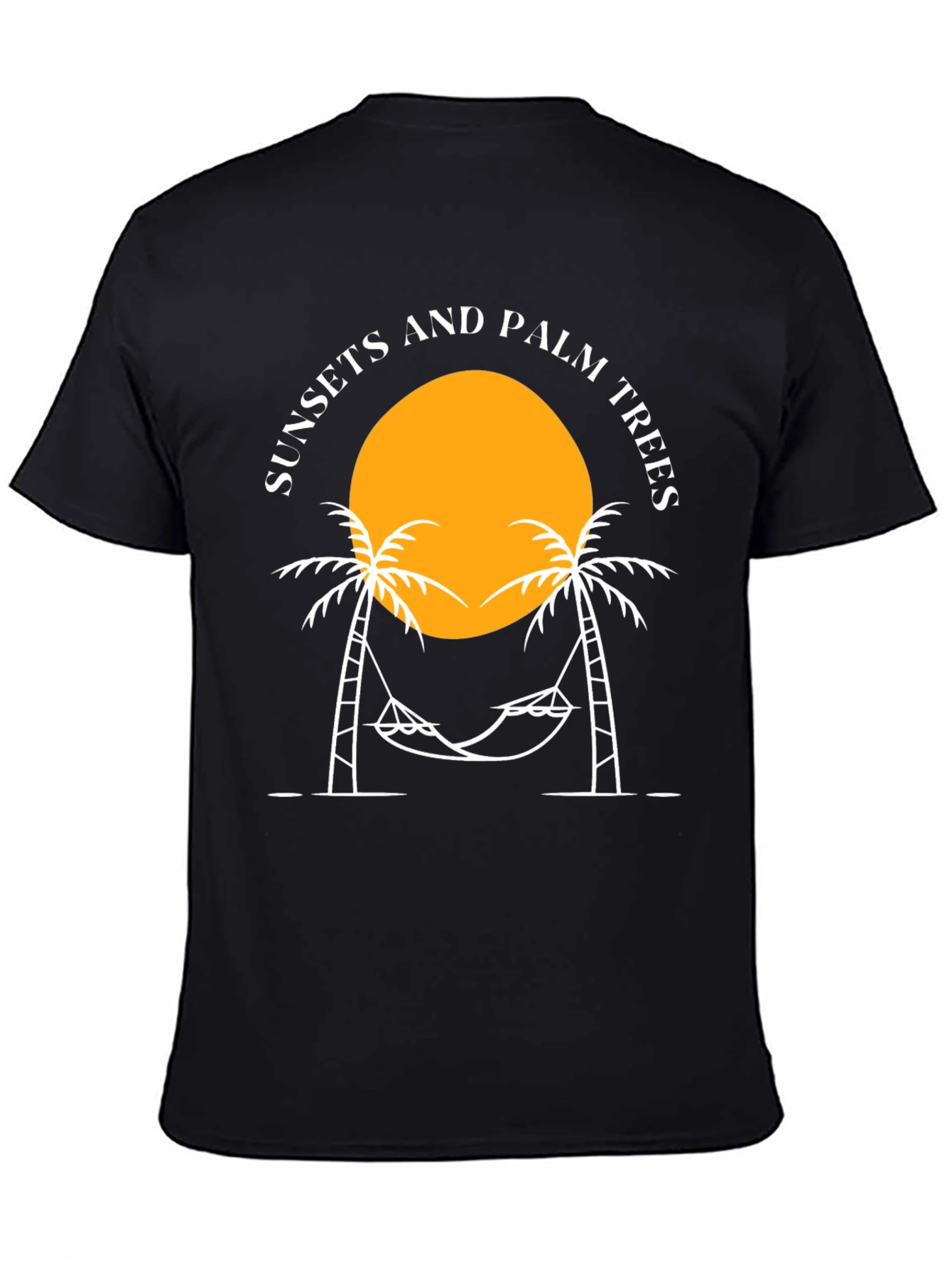Sunsets and Palm Trees Graphic Tee