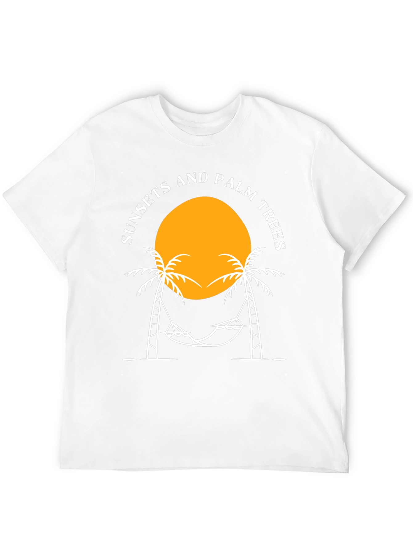 Sunsets and Palm Trees Graphic Tee