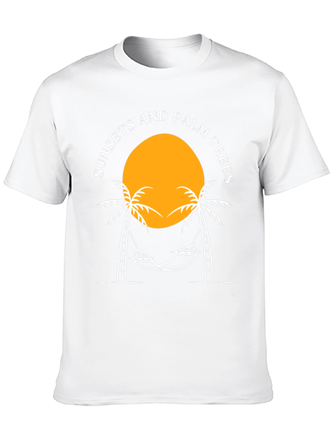 Sunsets and Palm Trees Graphic Tee