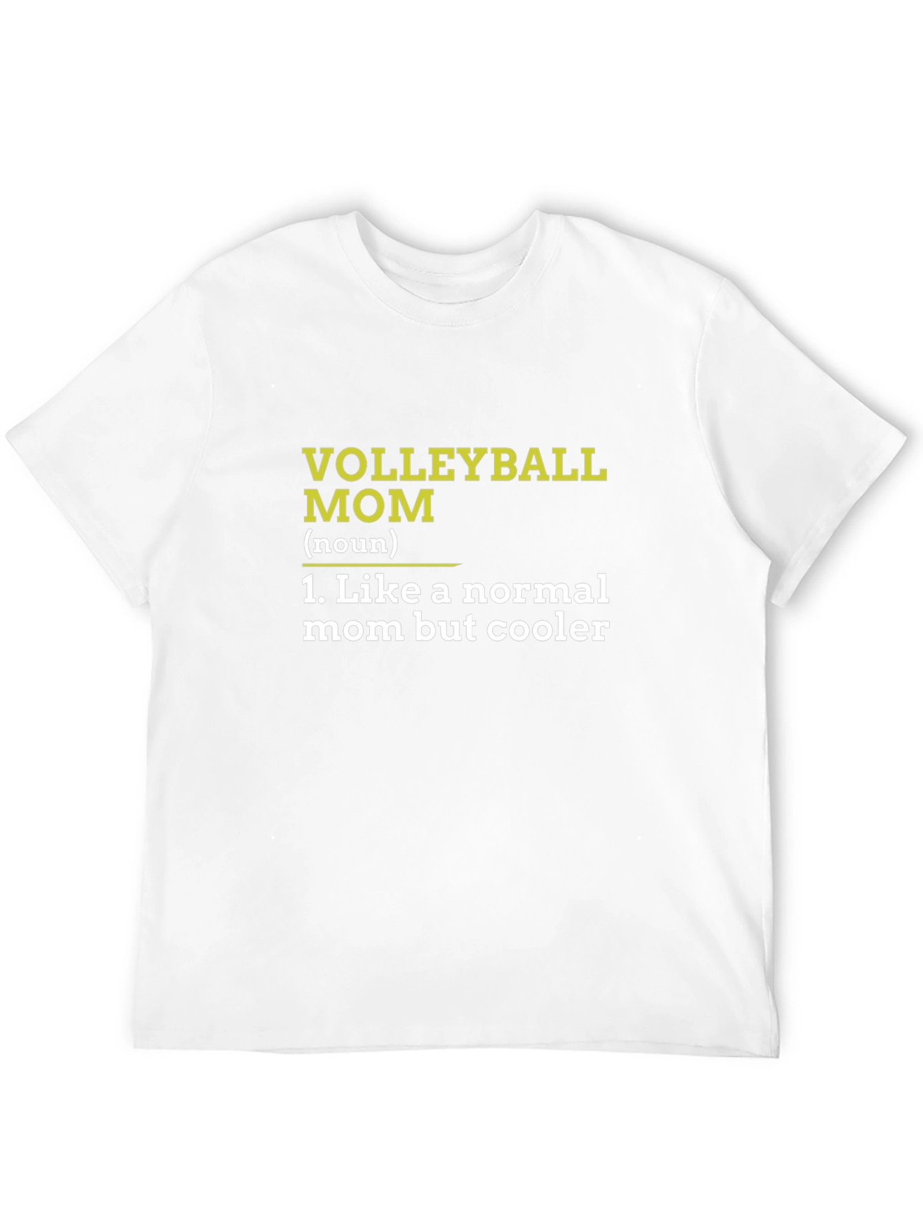 Volleyball Mom T-Shirt - Cool Mom Definition Tee