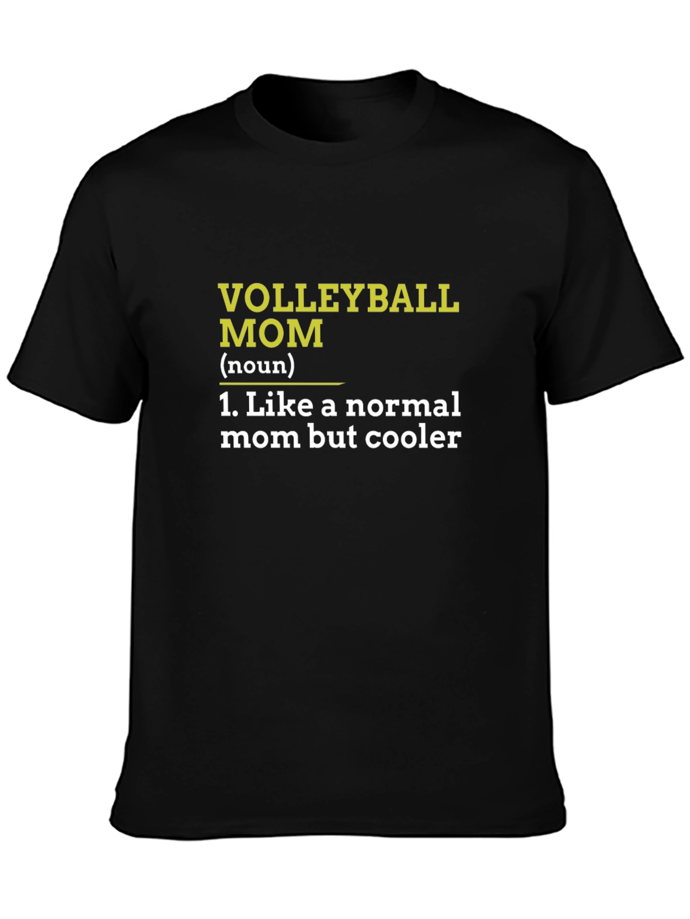 Volleyball Mom T-Shirt - Cool Mom Definition Tee