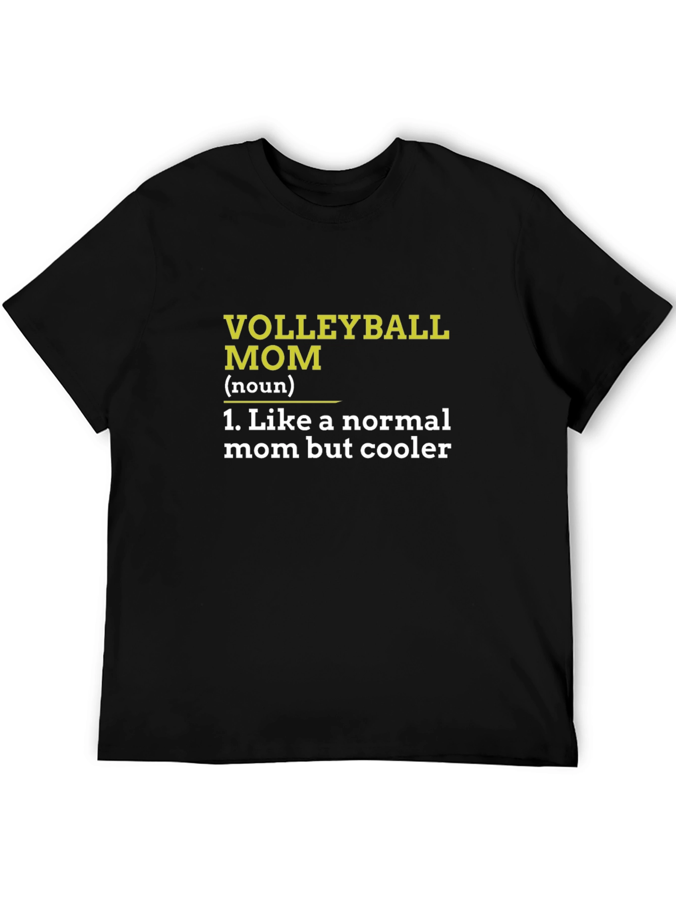 Volleyball Mom T-Shirt - Cool Mom Definition Tee