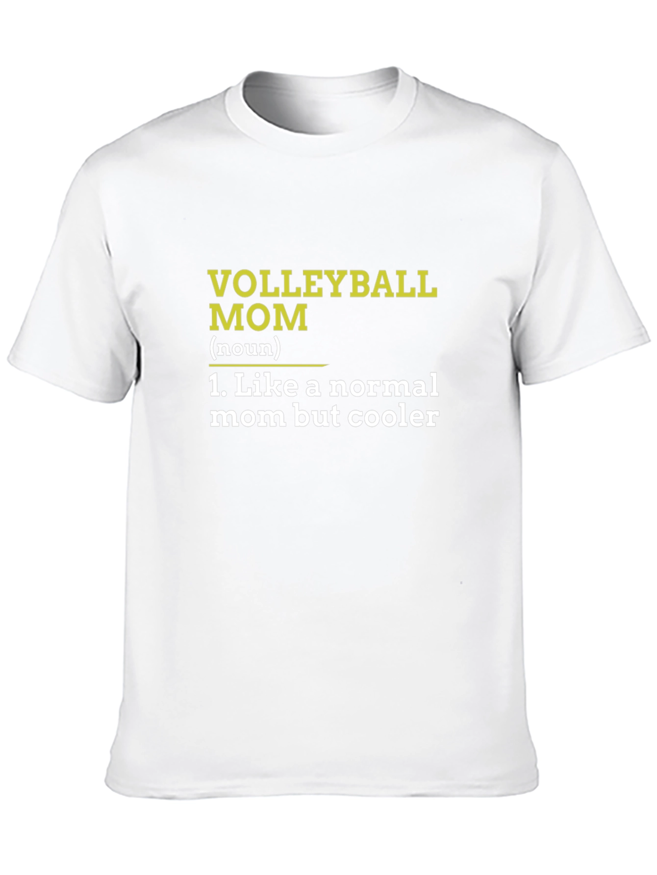 Volleyball Mom T-Shirt - Cool Mom Definition Tee