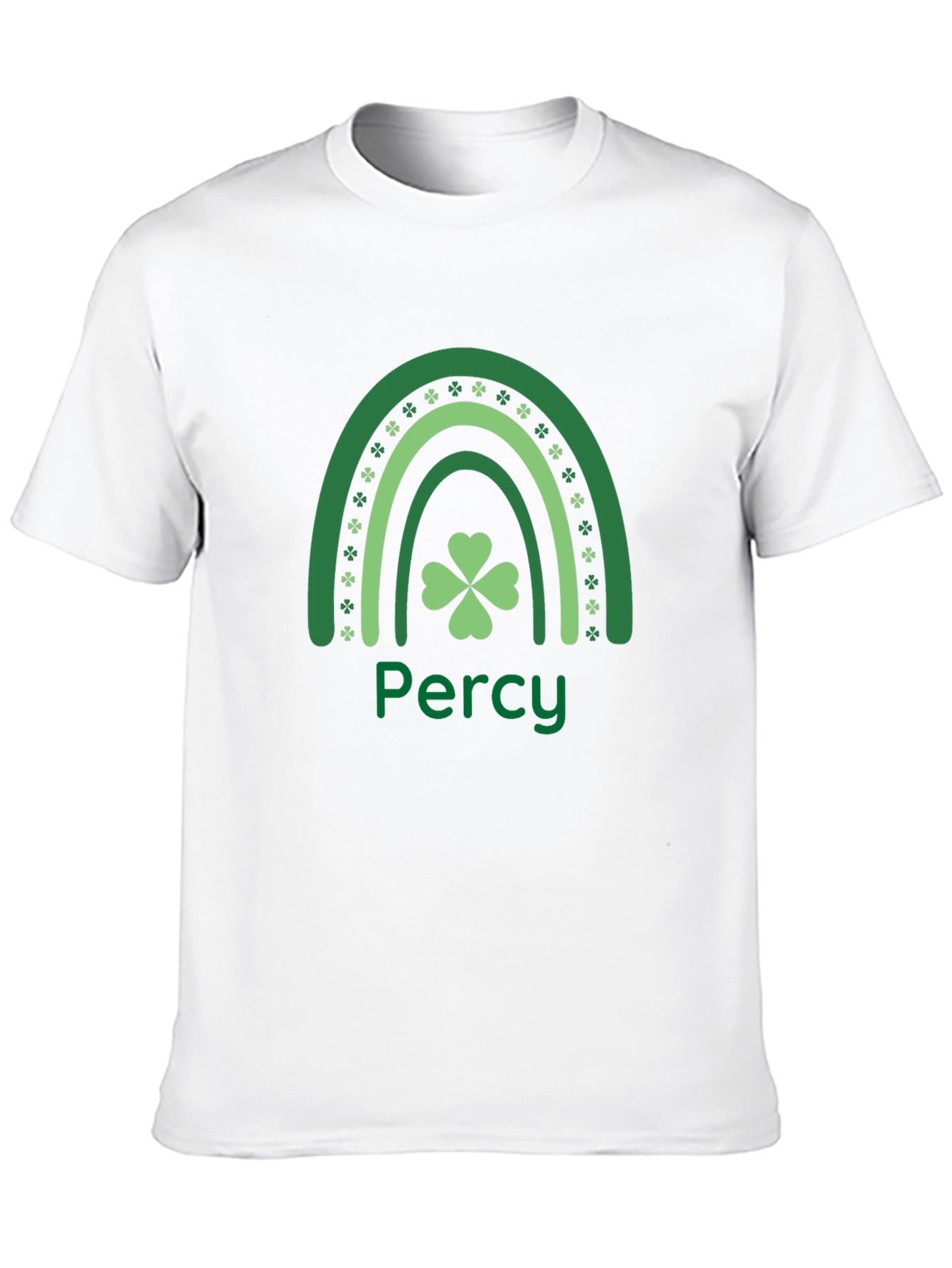 Personalized St. Patricks Day Rainbow T-Shirt