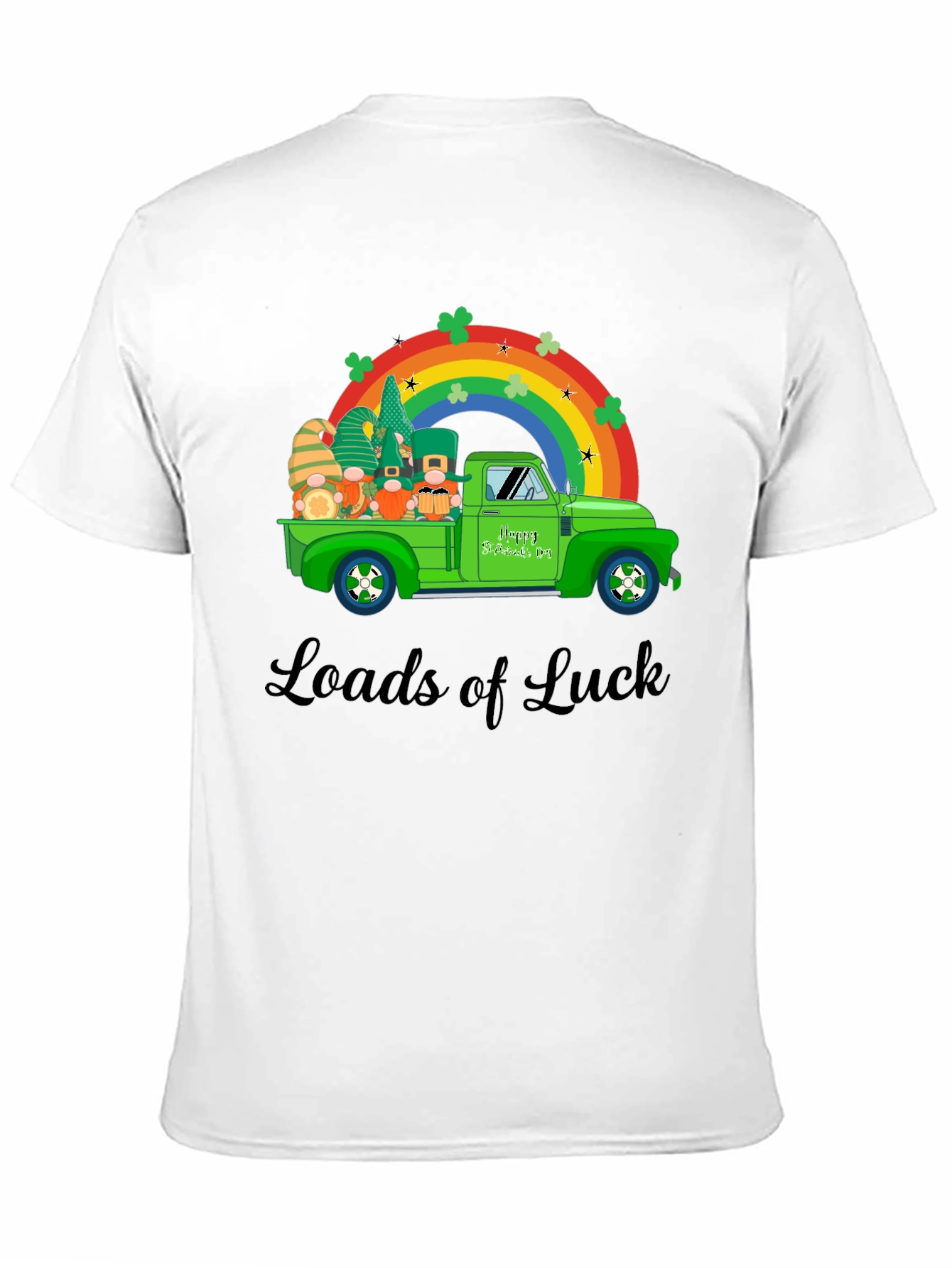 Loads of Luck St. Patricks Day Truck T-Shirt