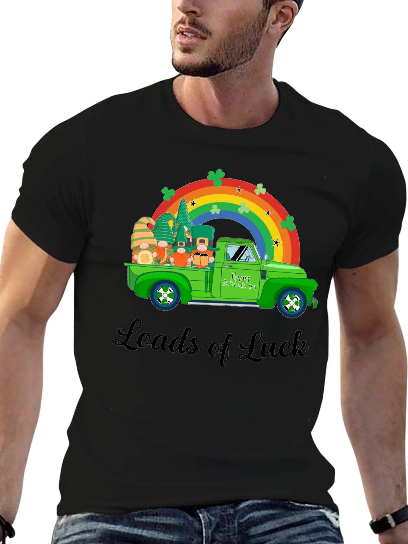 Loads of Luck St. Patricks Day Truck T-Shirt
