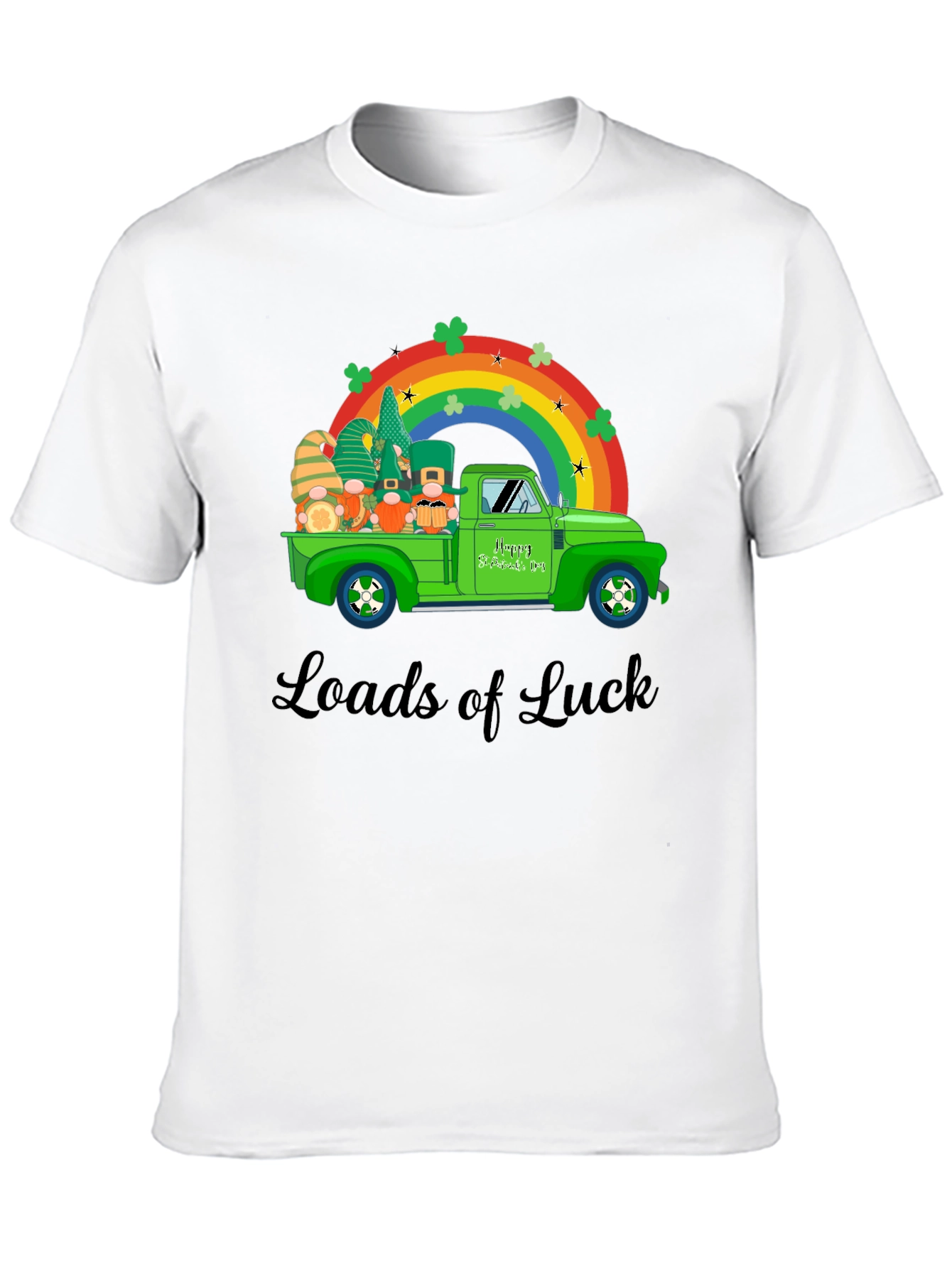 Loads of Luck St. Patricks Day Truck T-Shirt