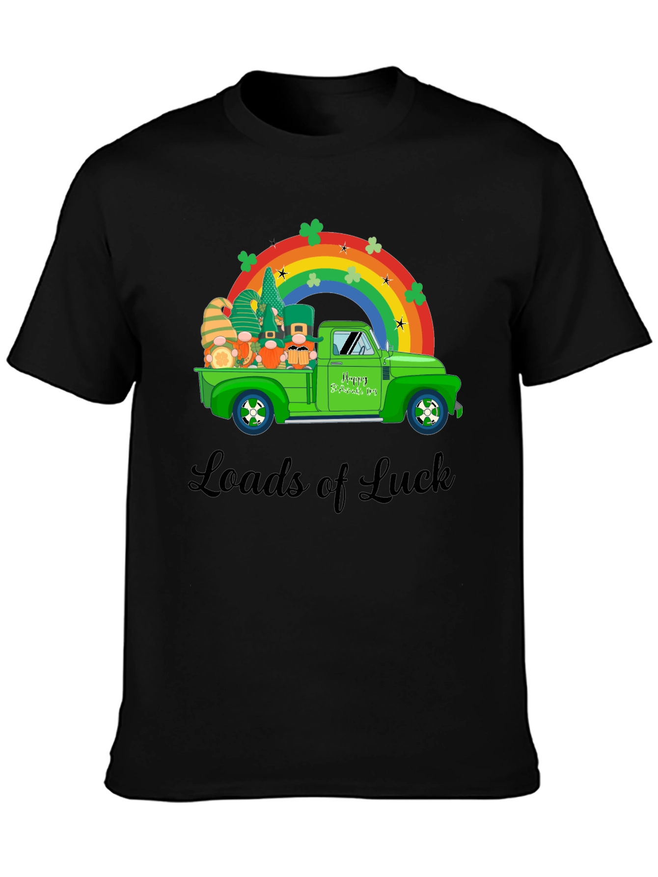 Loads of Luck St. Patricks Day Truck T-Shirt