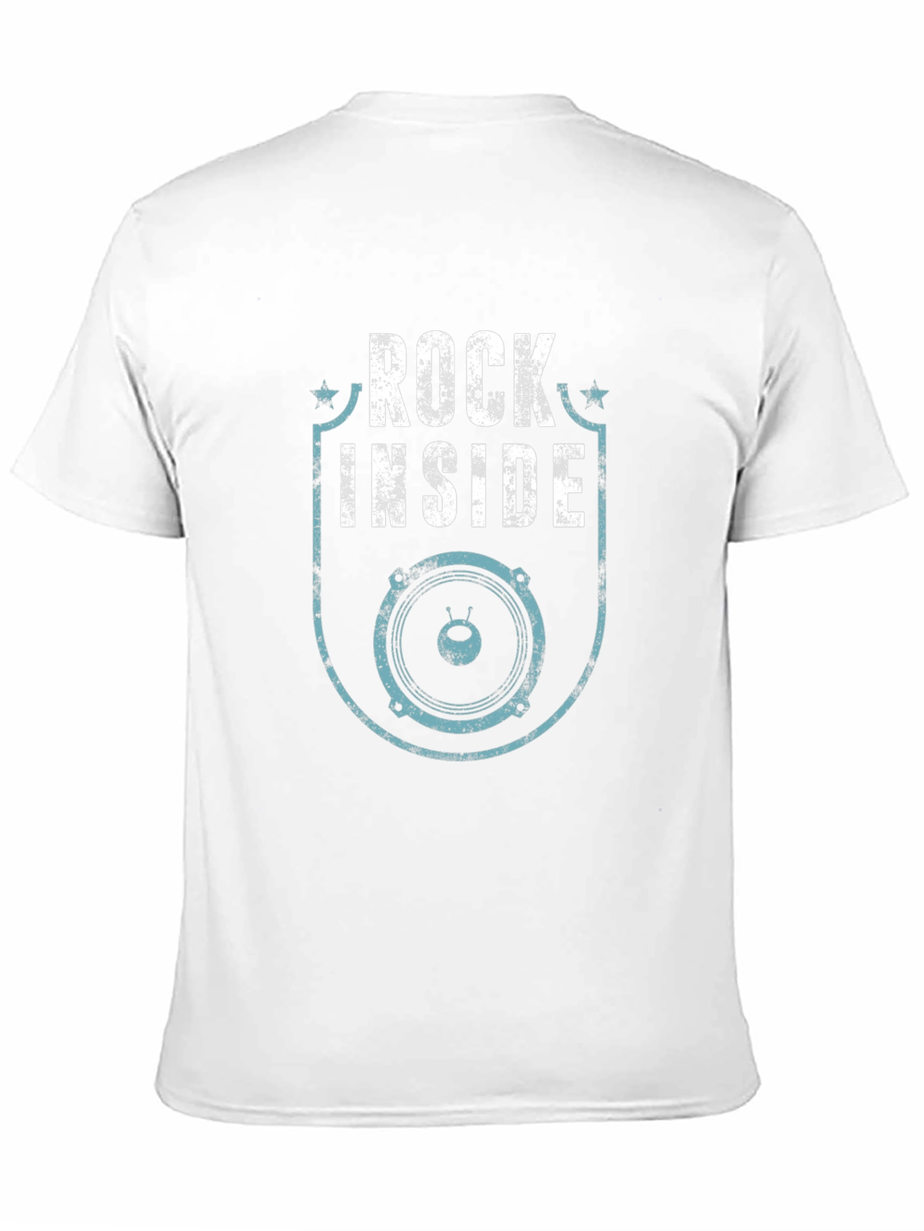 Rock Inside Graphic Tee - Mens Black T-Shirt