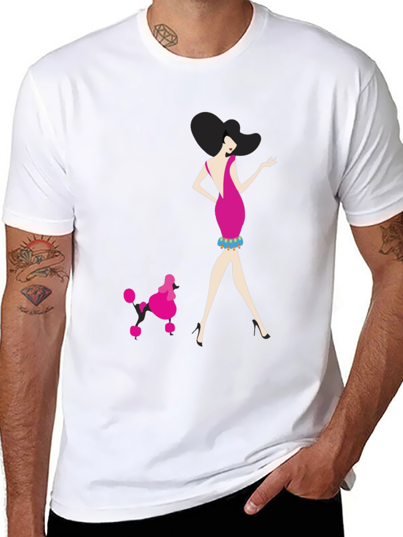 Stylish Cartoon Graphic Tee