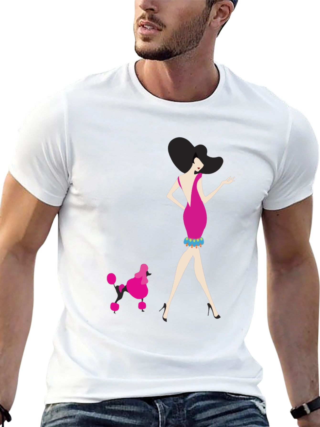 Stylish Cartoon Graphic Tee