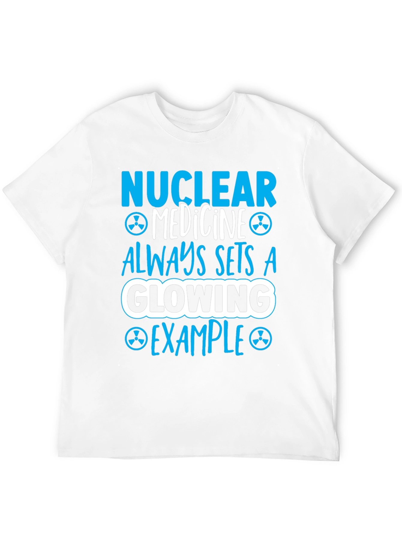 Nuclear Medicine Glowing Example Graphic T-Shirt