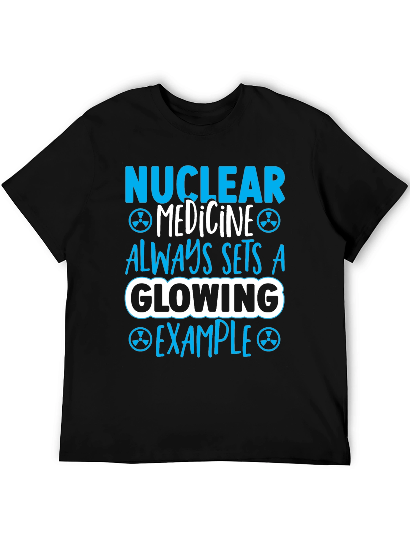 Nuclear Medicine Glowing Example Graphic T-Shirt
