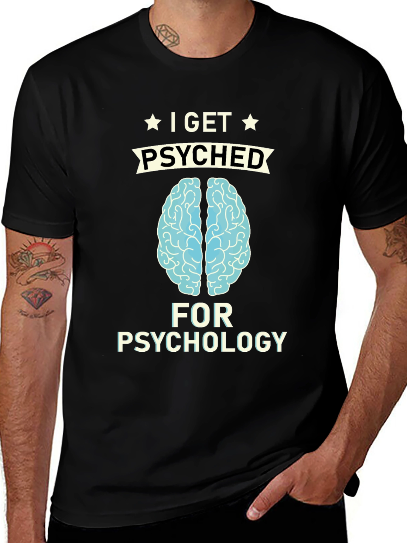 I Get Psyched for Psychology T-Shirt