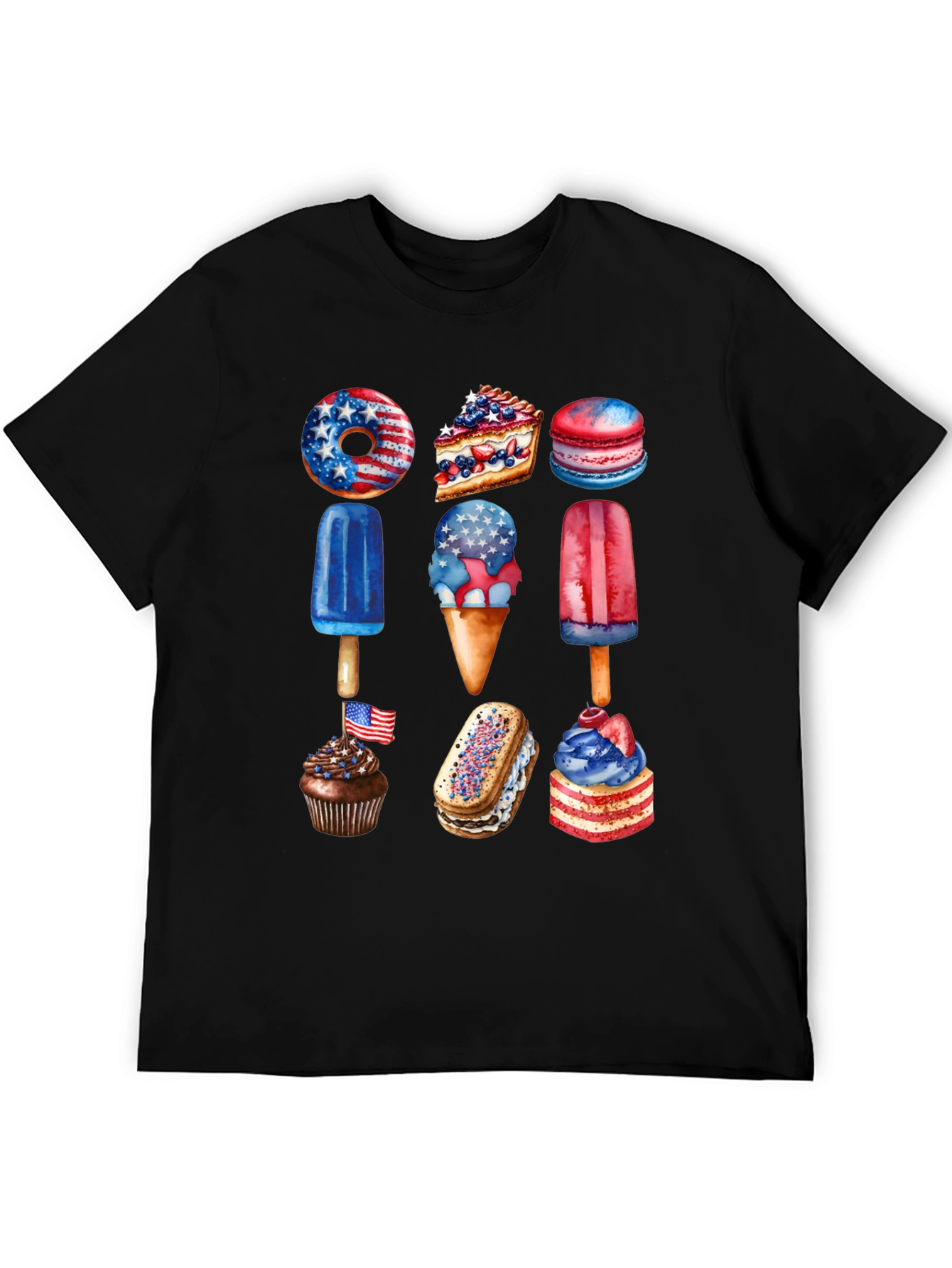 Patriotic Dessert T-Shirt: USA Sweets!