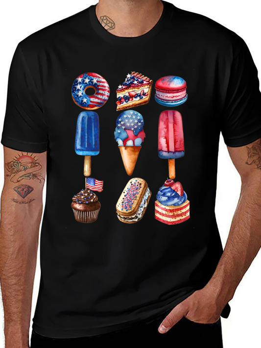 Patriotic Dessert T-Shirt: USA Sweets!
