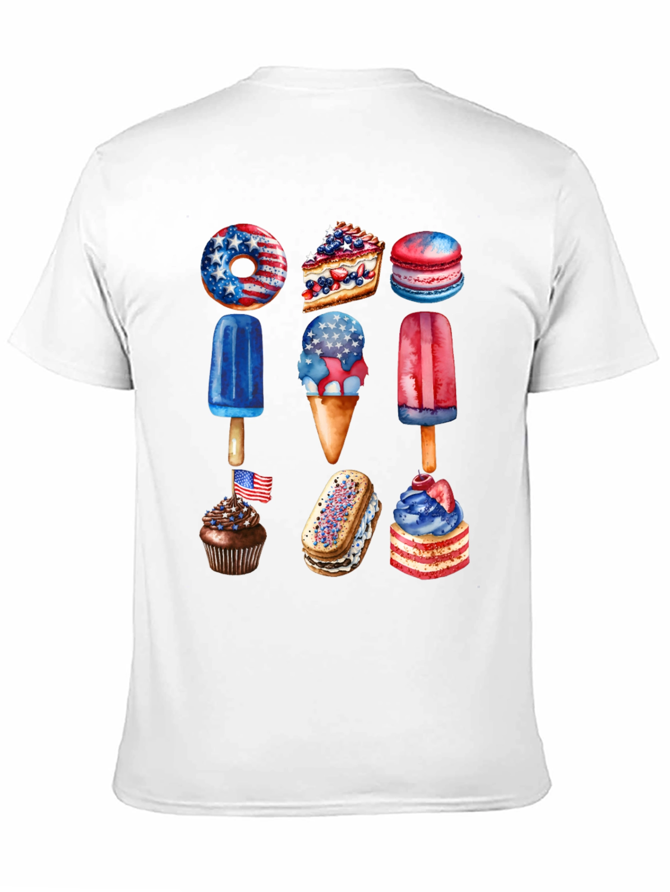 Patriotic Dessert T-Shirt: USA Sweets!