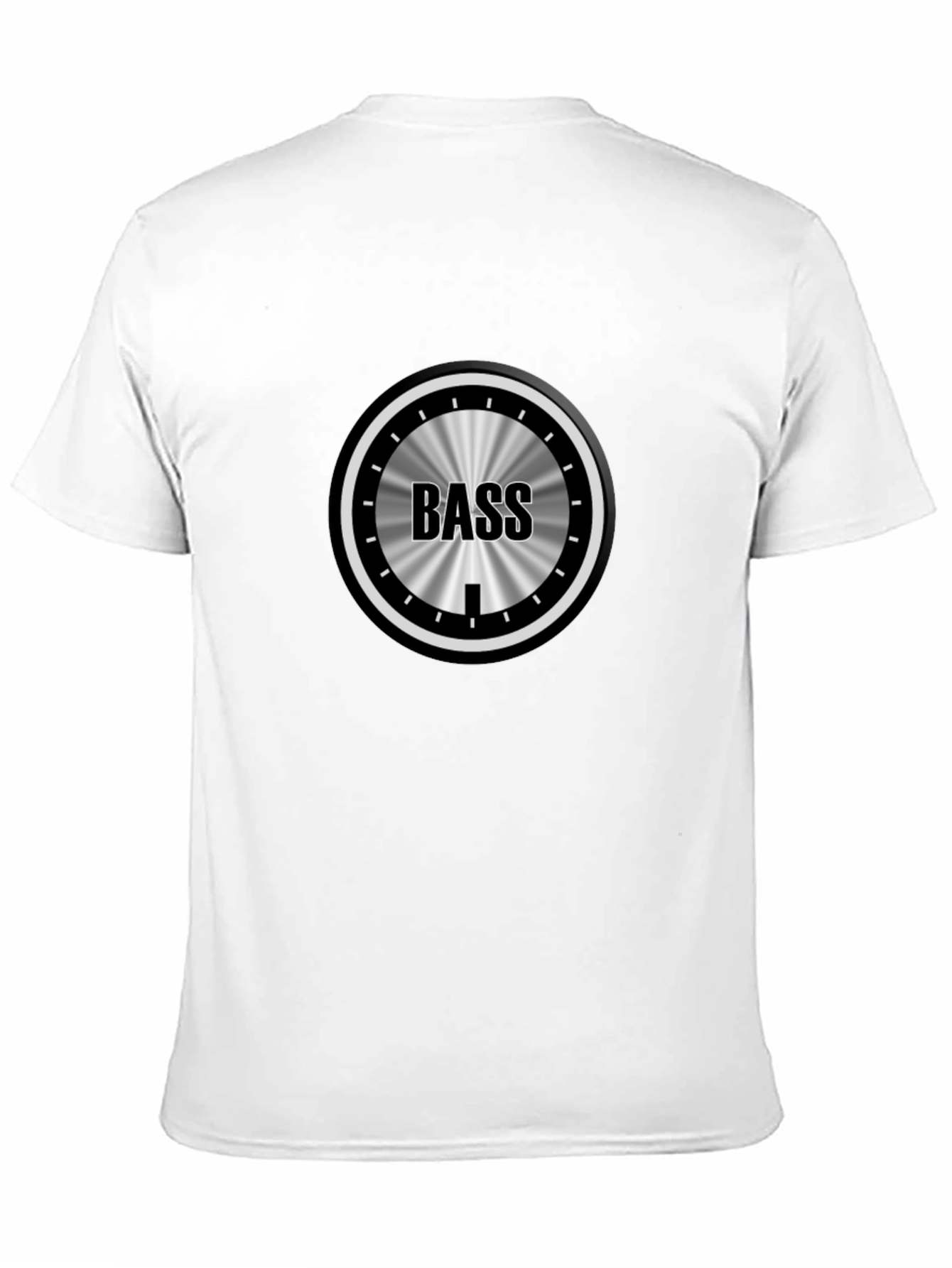 Bass Knob Graphic Black T-Shirt