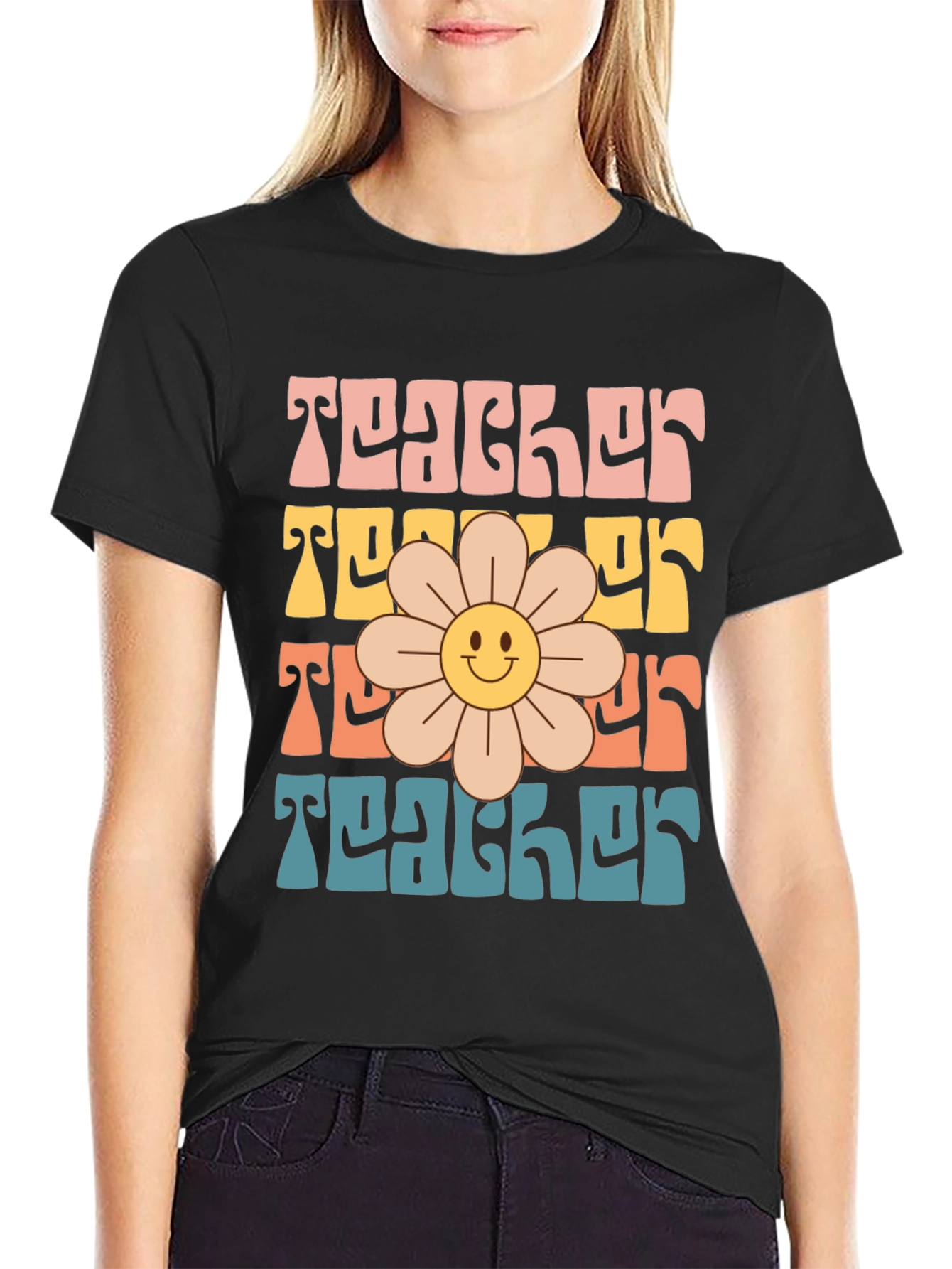 Retro Teacher Graphic Tee