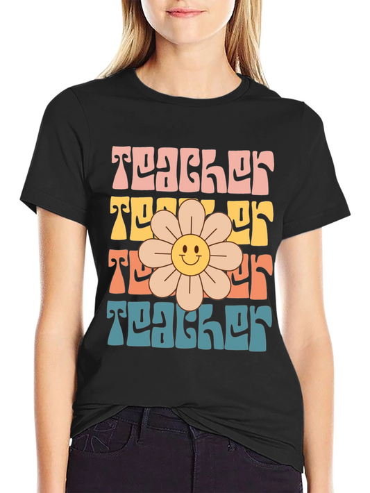 Retro Teacher Graphic Tee