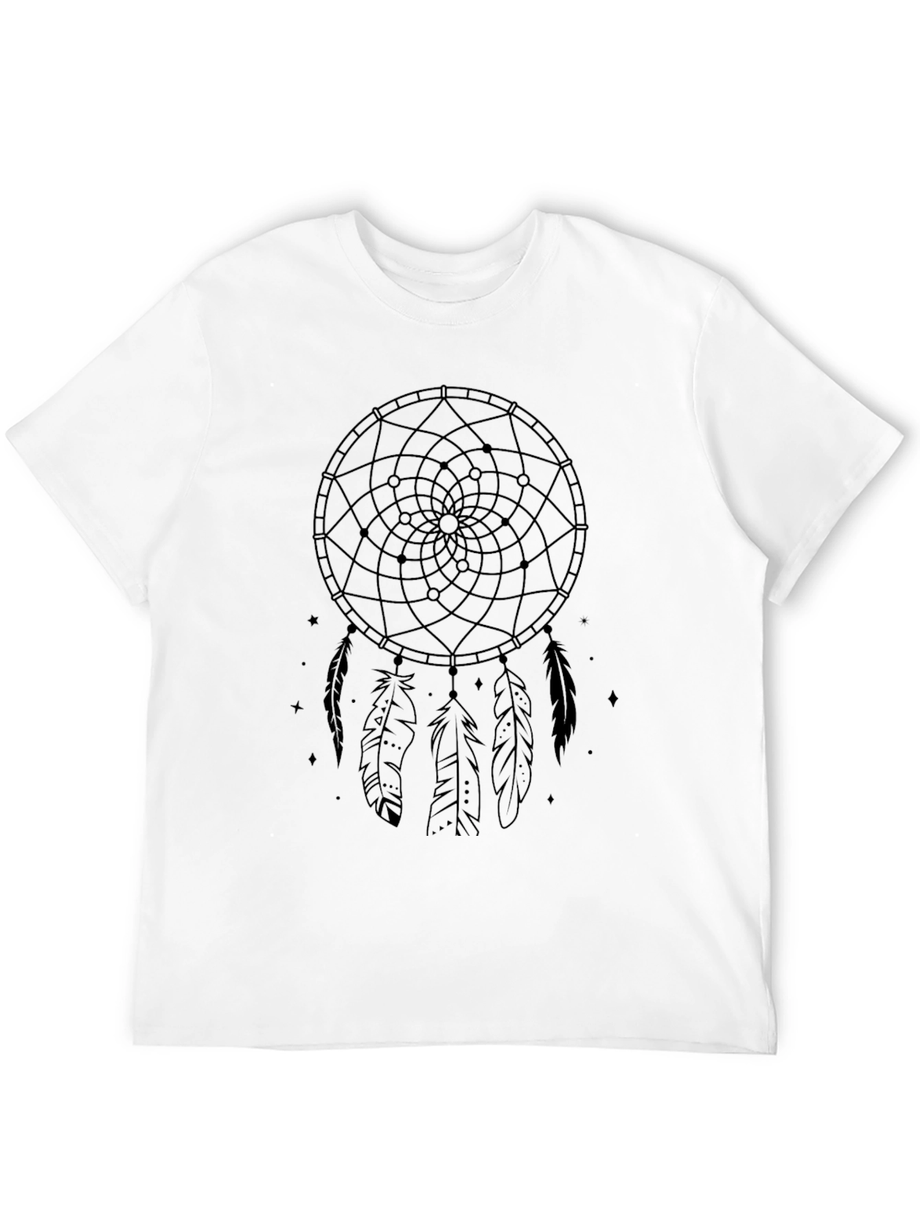 Dreamcatcher Graphic T-Shirt - Soft Black Tee