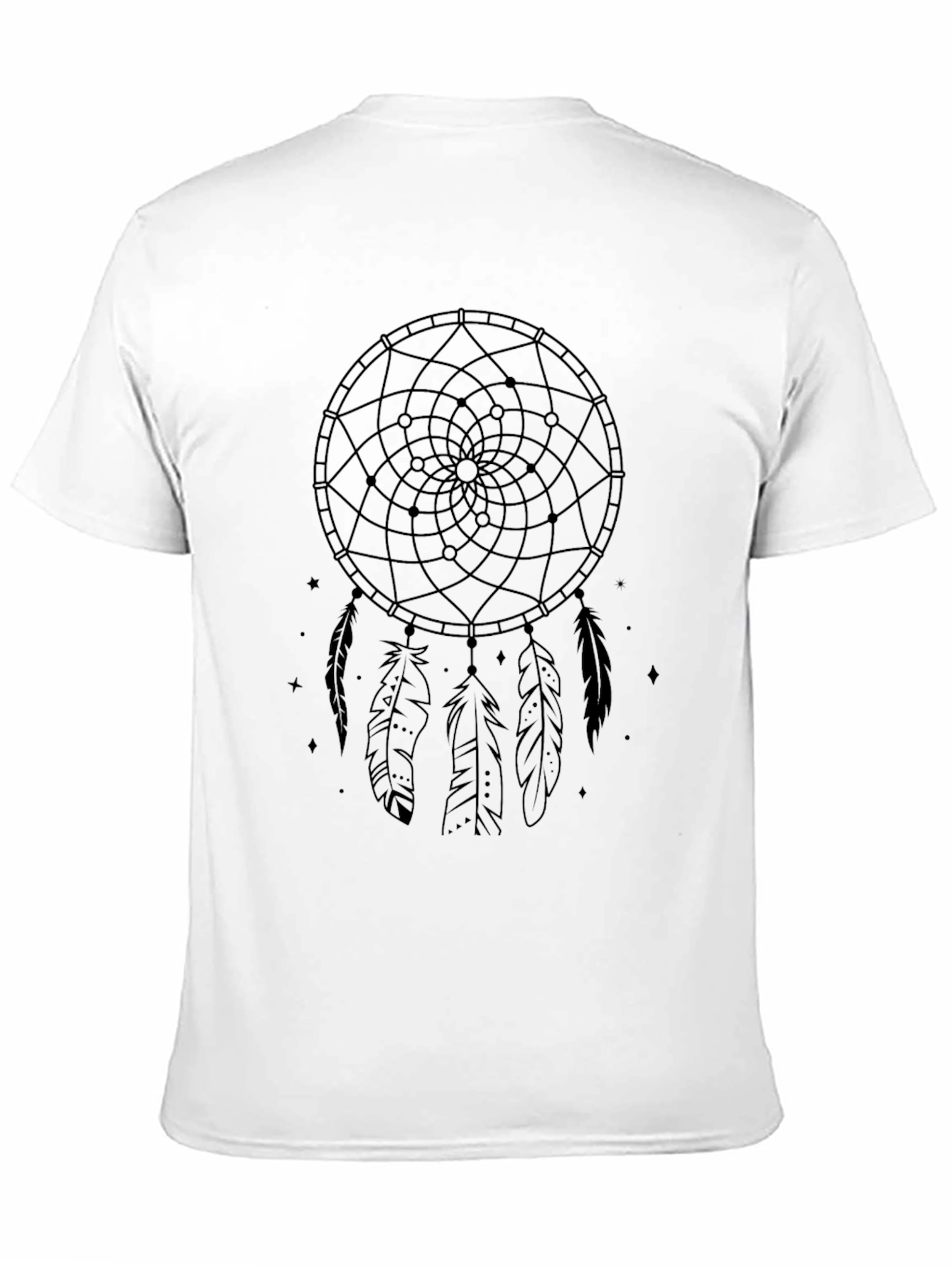 Dreamcatcher Graphic T-Shirt - Soft Black Tee
