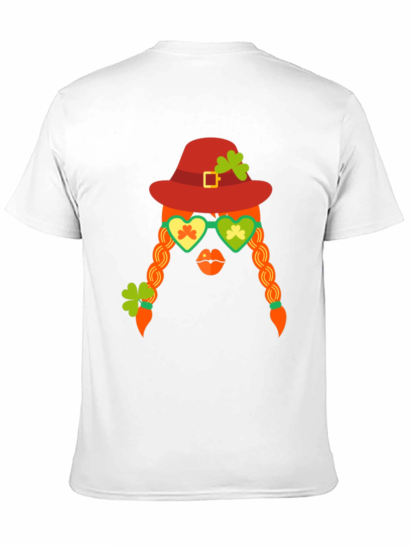 St. Patricks Day Graphic Tee - Leprechaun Girl