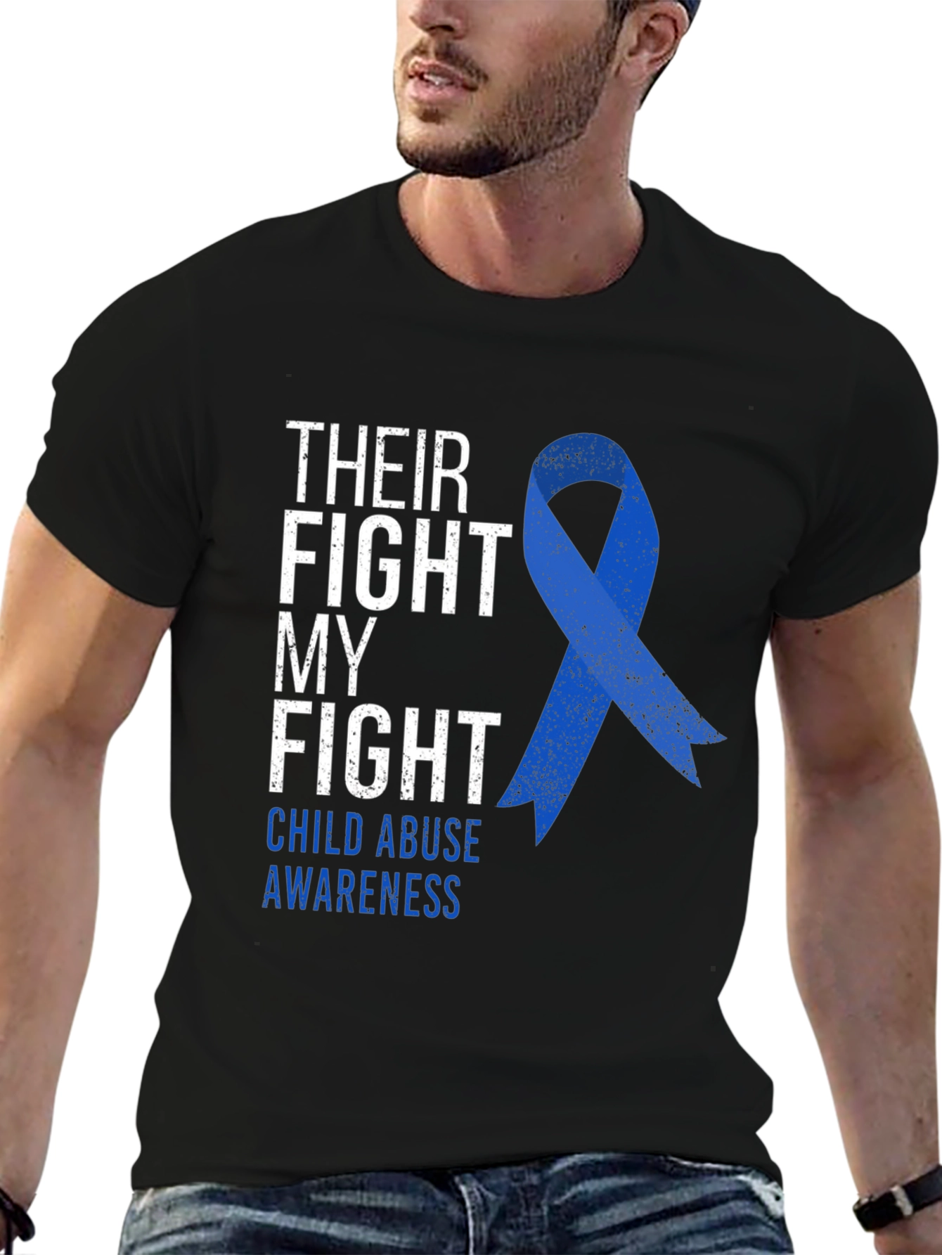 Child Abuse Awareness Tee - Their Fight My Fight