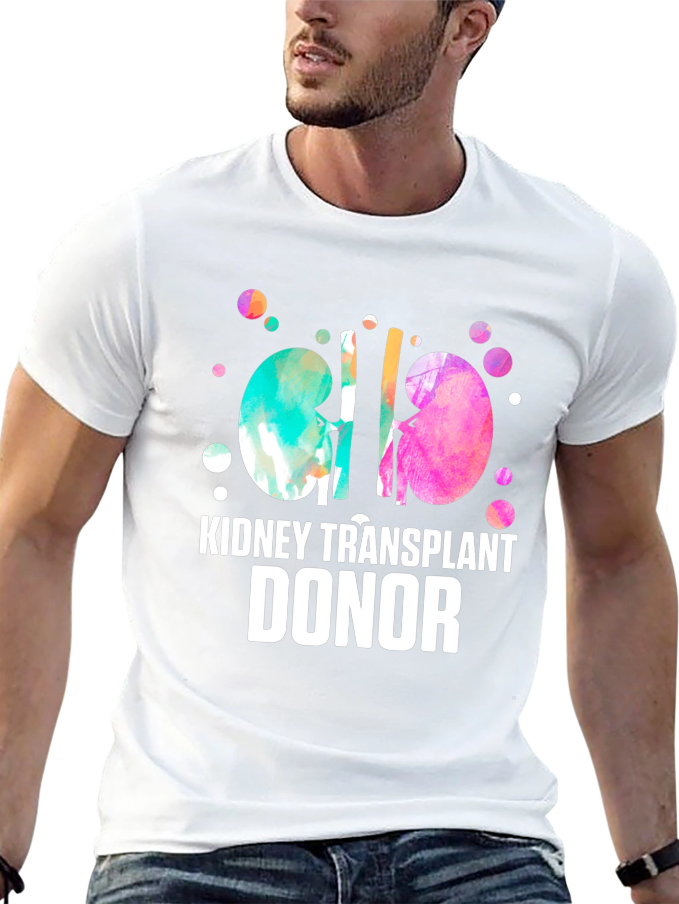 Kidney Transplant Donor T-Shirt - Unique Graphic Tee