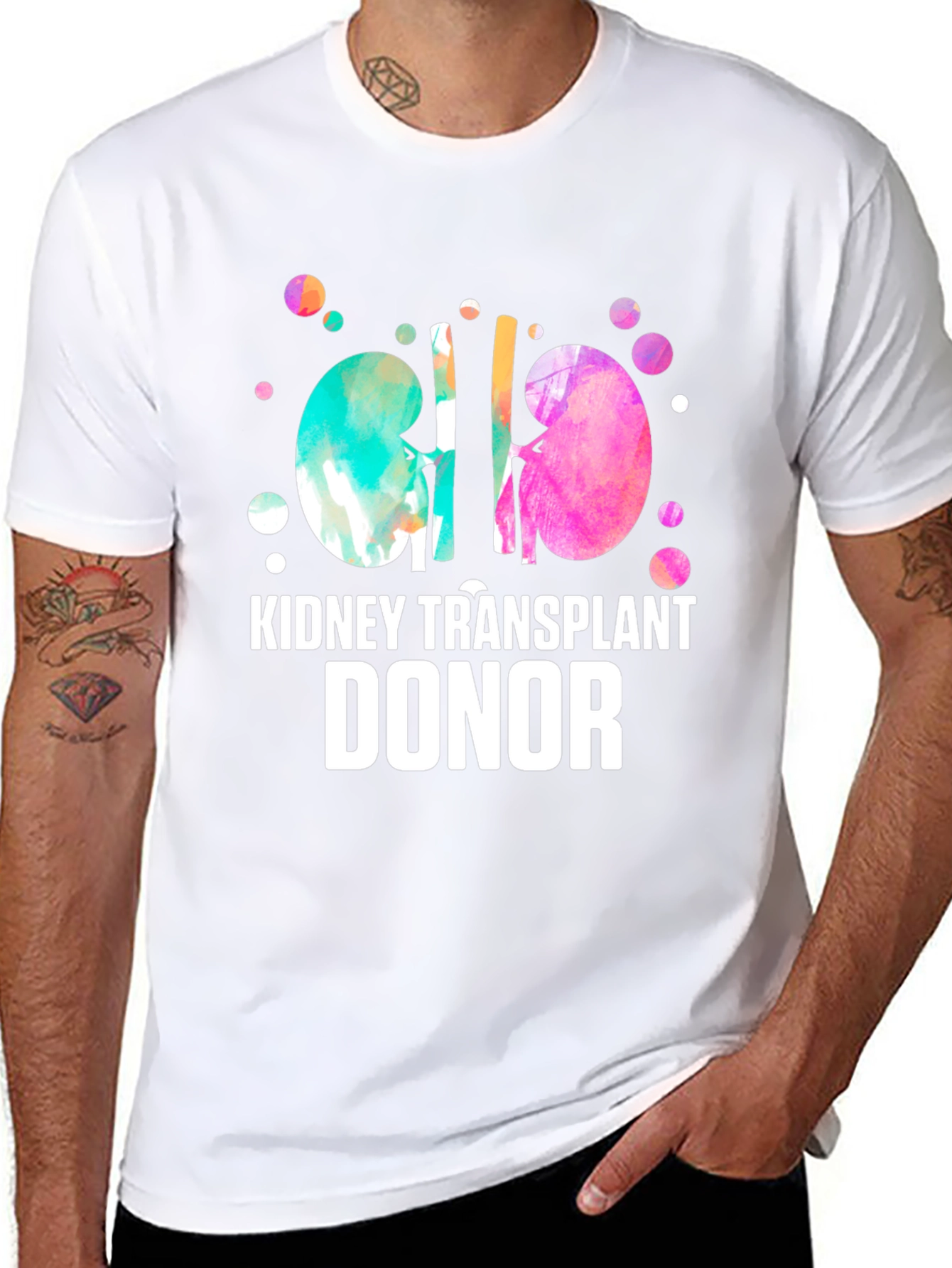 Kidney Transplant Donor T-Shirt - Unique Graphic Tee