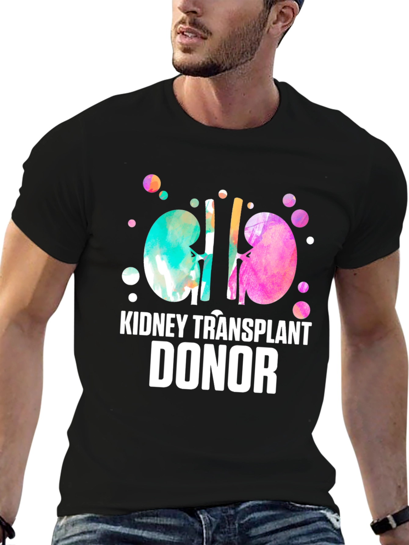 Kidney Transplant Donor T-Shirt - Unique Graphic Tee