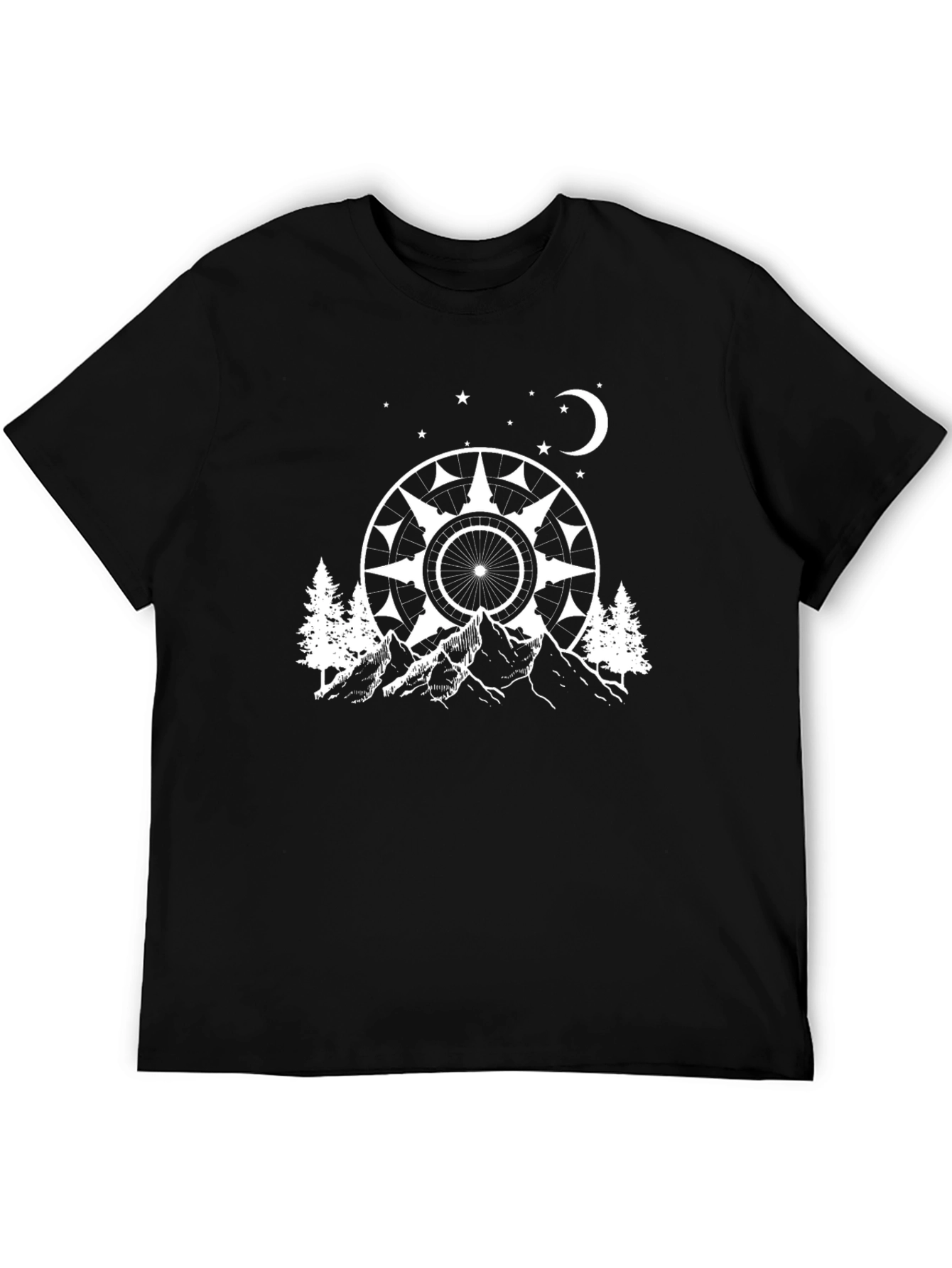 Mountain Bike Adventure T-Shirt - Black