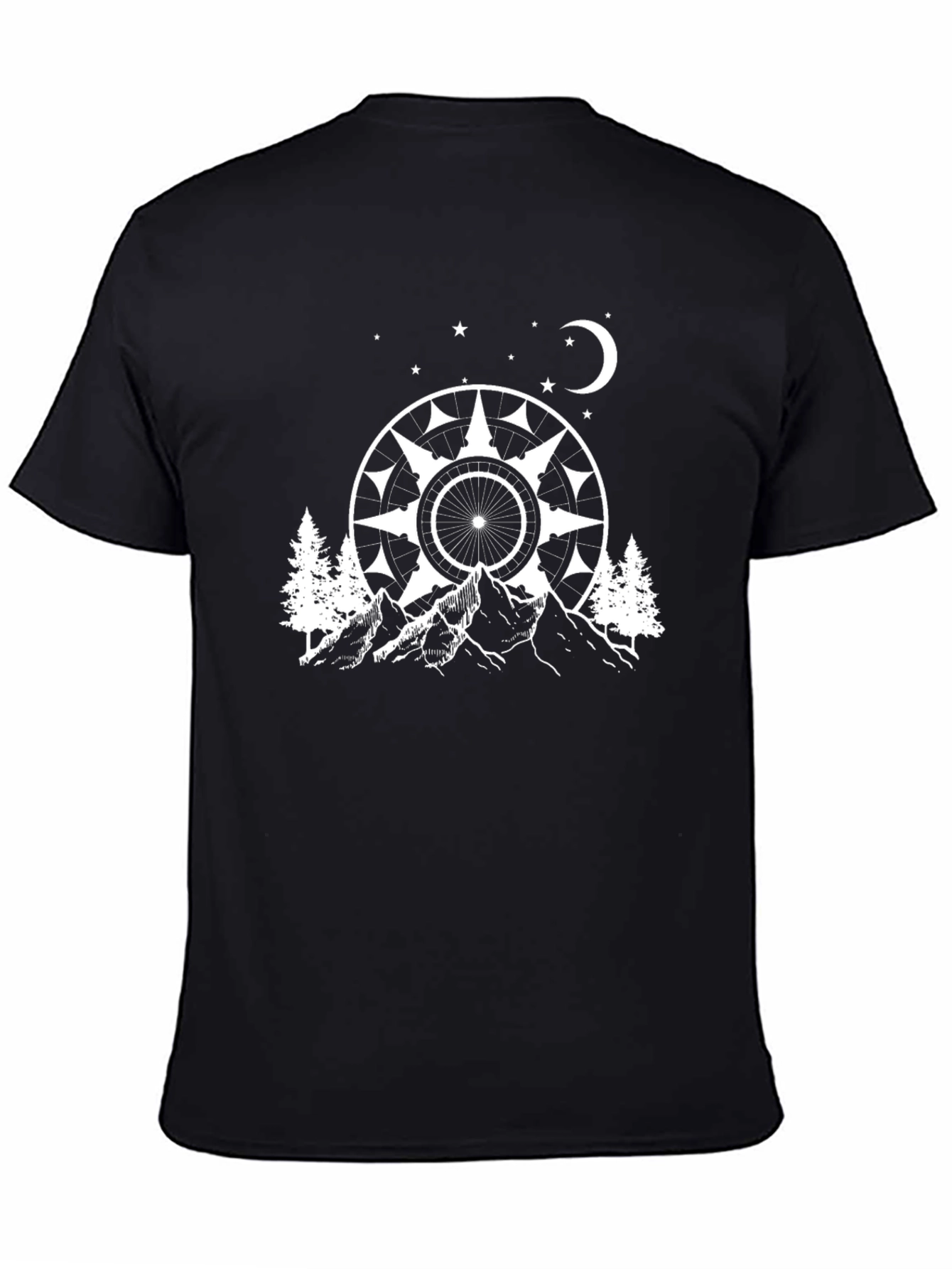 Mountain Bike Adventure T-Shirt - Black