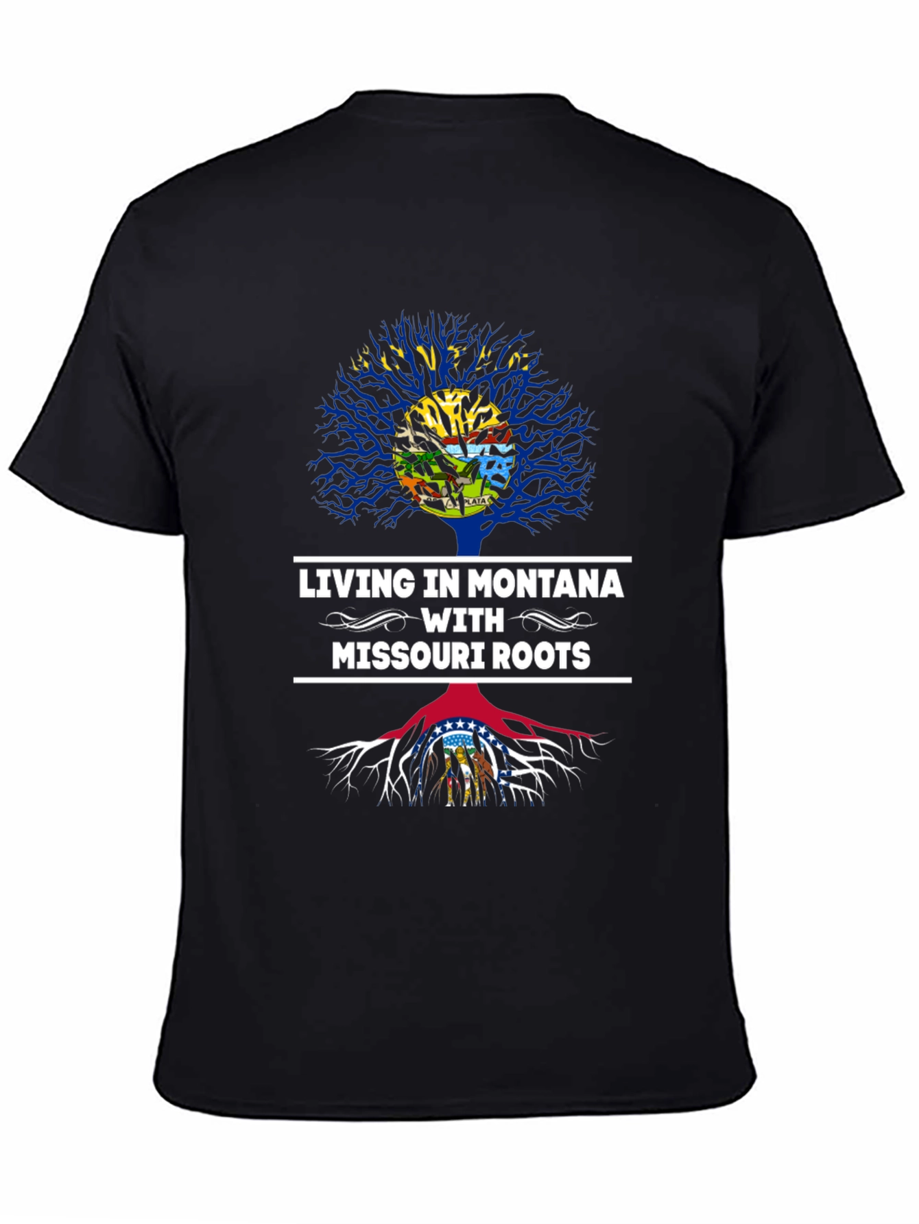Montana Missouri Roots Graphic T-Shirt