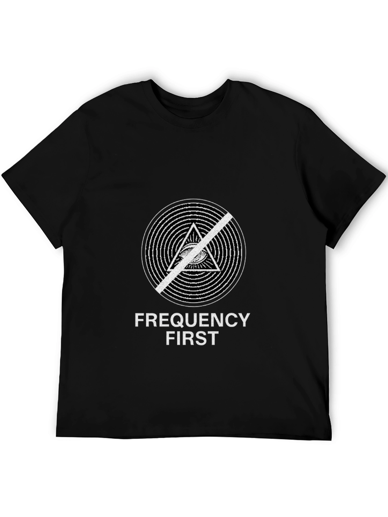 Frequency First Graphic Tee - Black