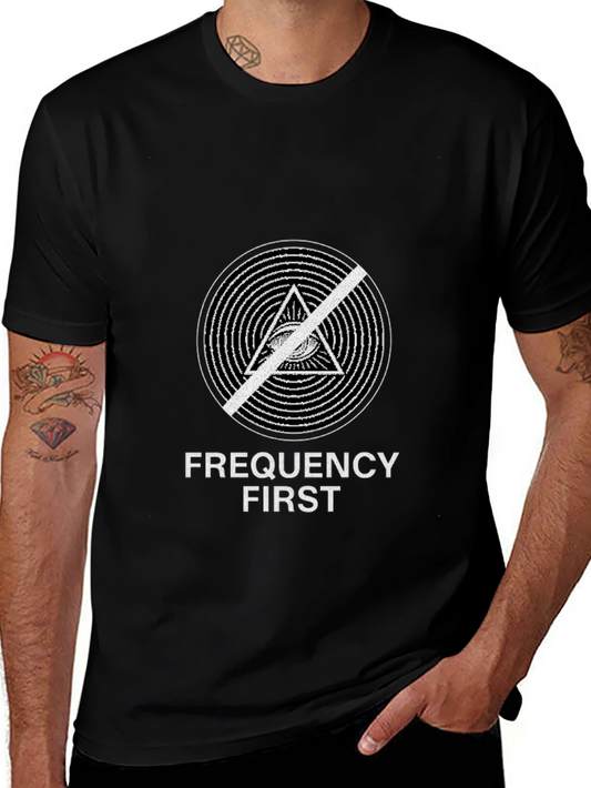 Frequency First Graphic Tee - Black