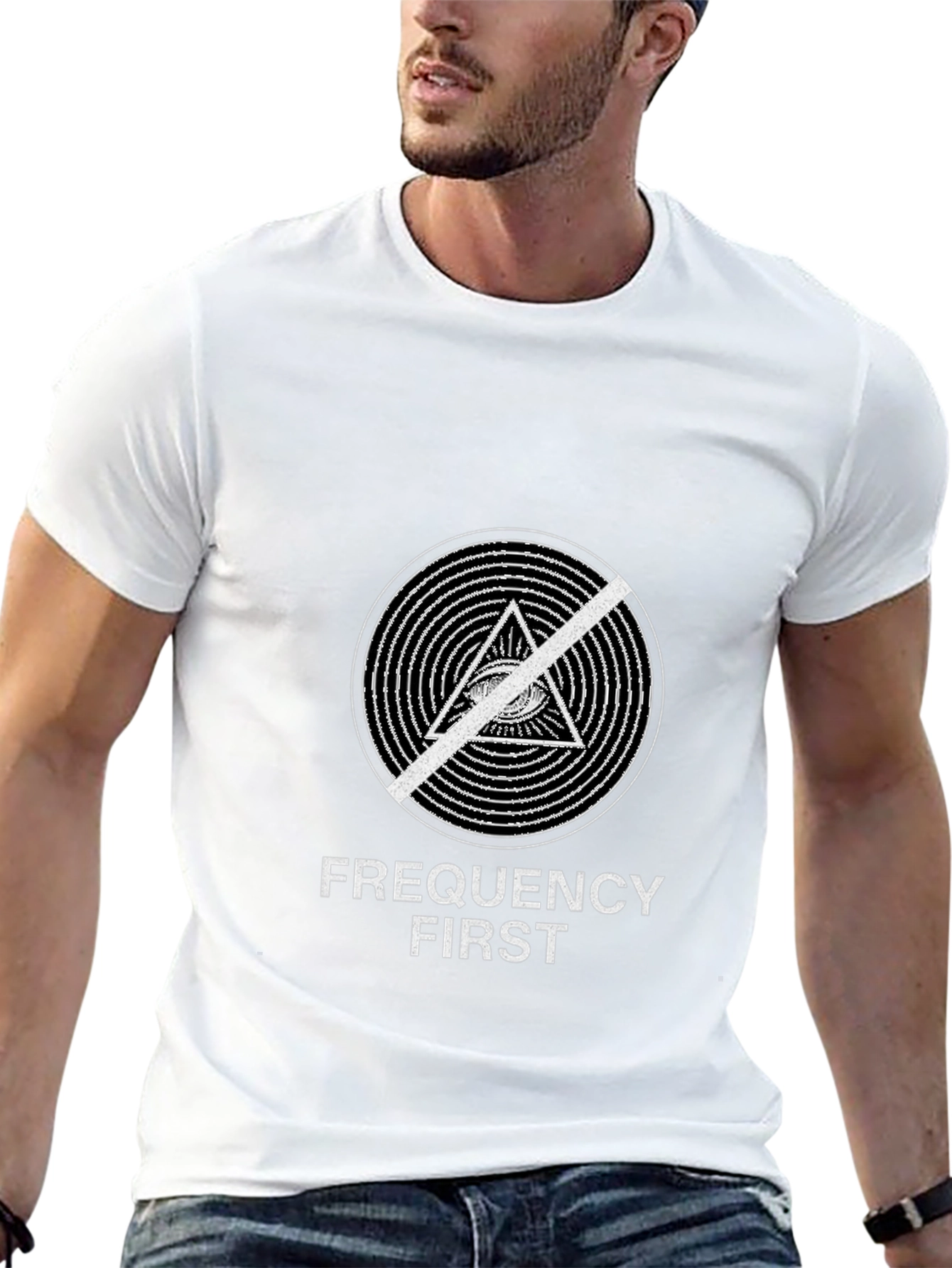Frequency First Graphic Tee - Black