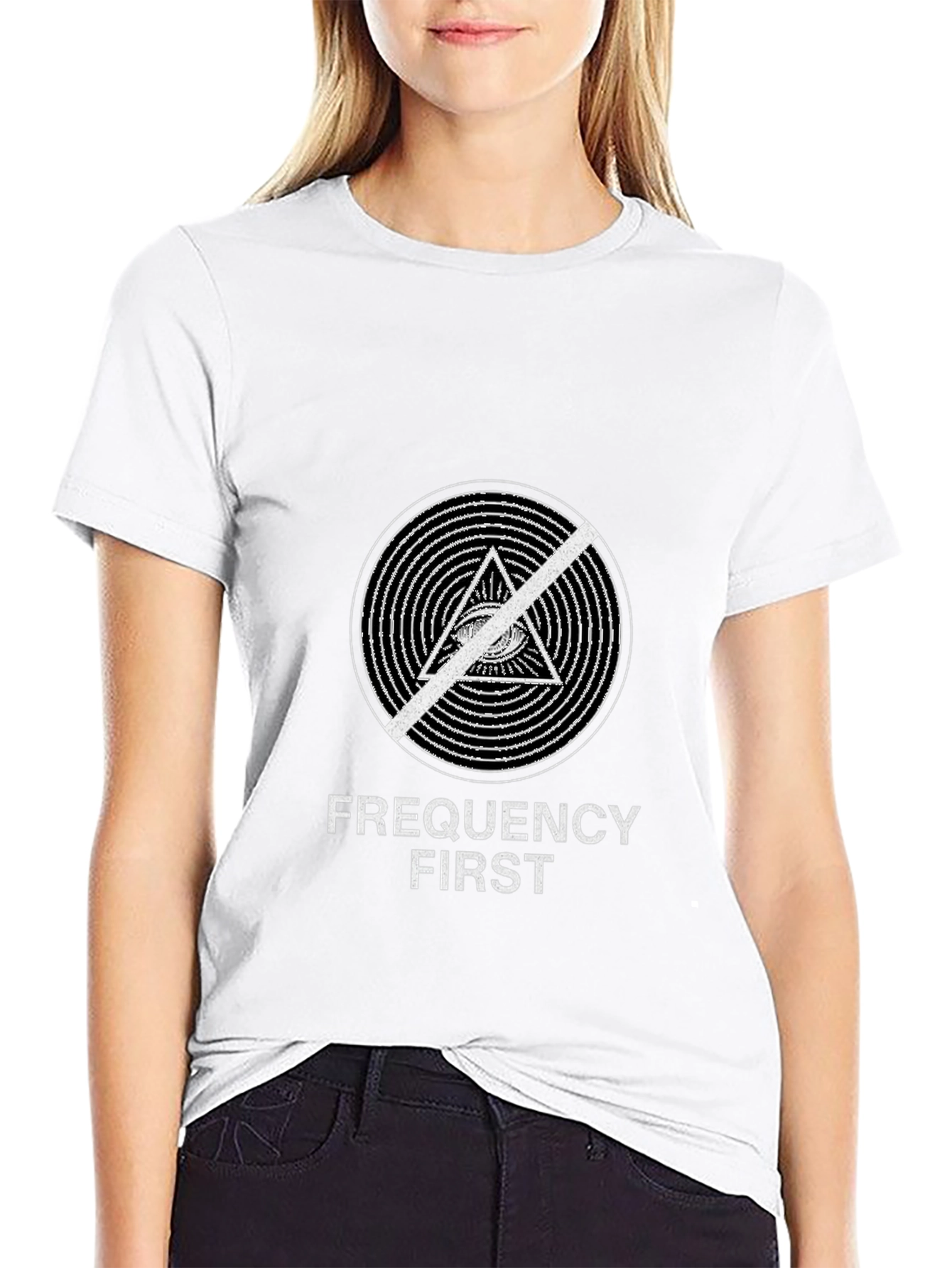 Frequency First Graphic Tee - Black