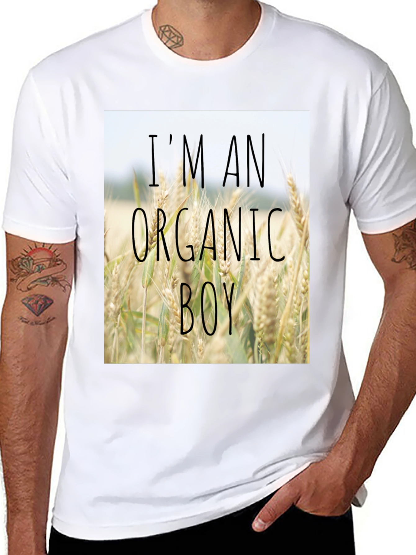 Organic Boy T-Shirt - Farm Fresh Tee