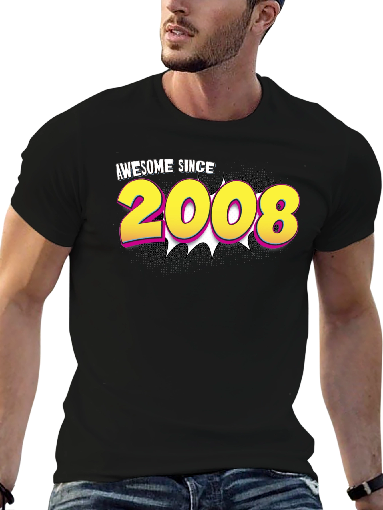 Awesome Since 2008 Graphic Tee