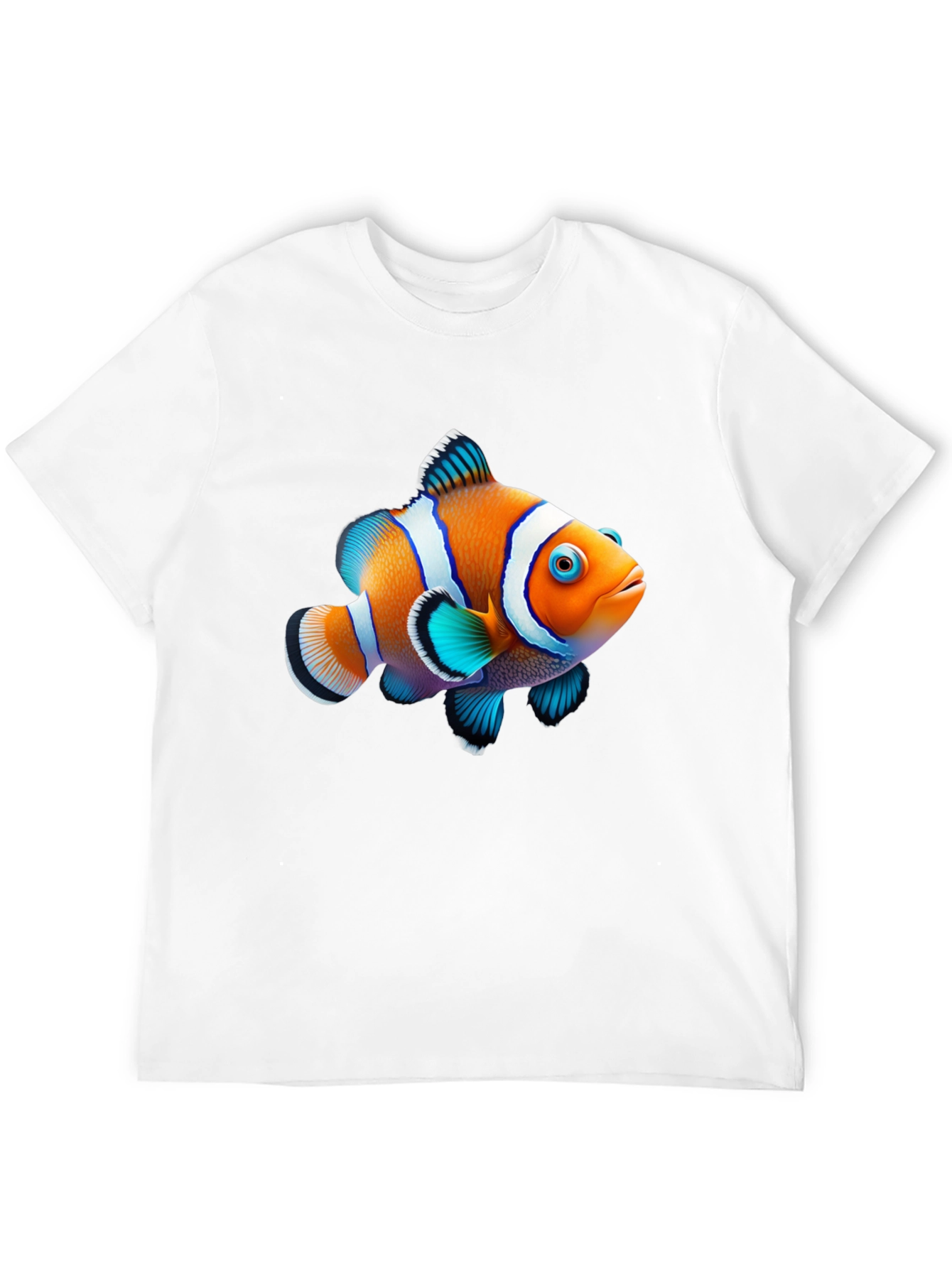 Clownfish Graphic Black T-Shirt