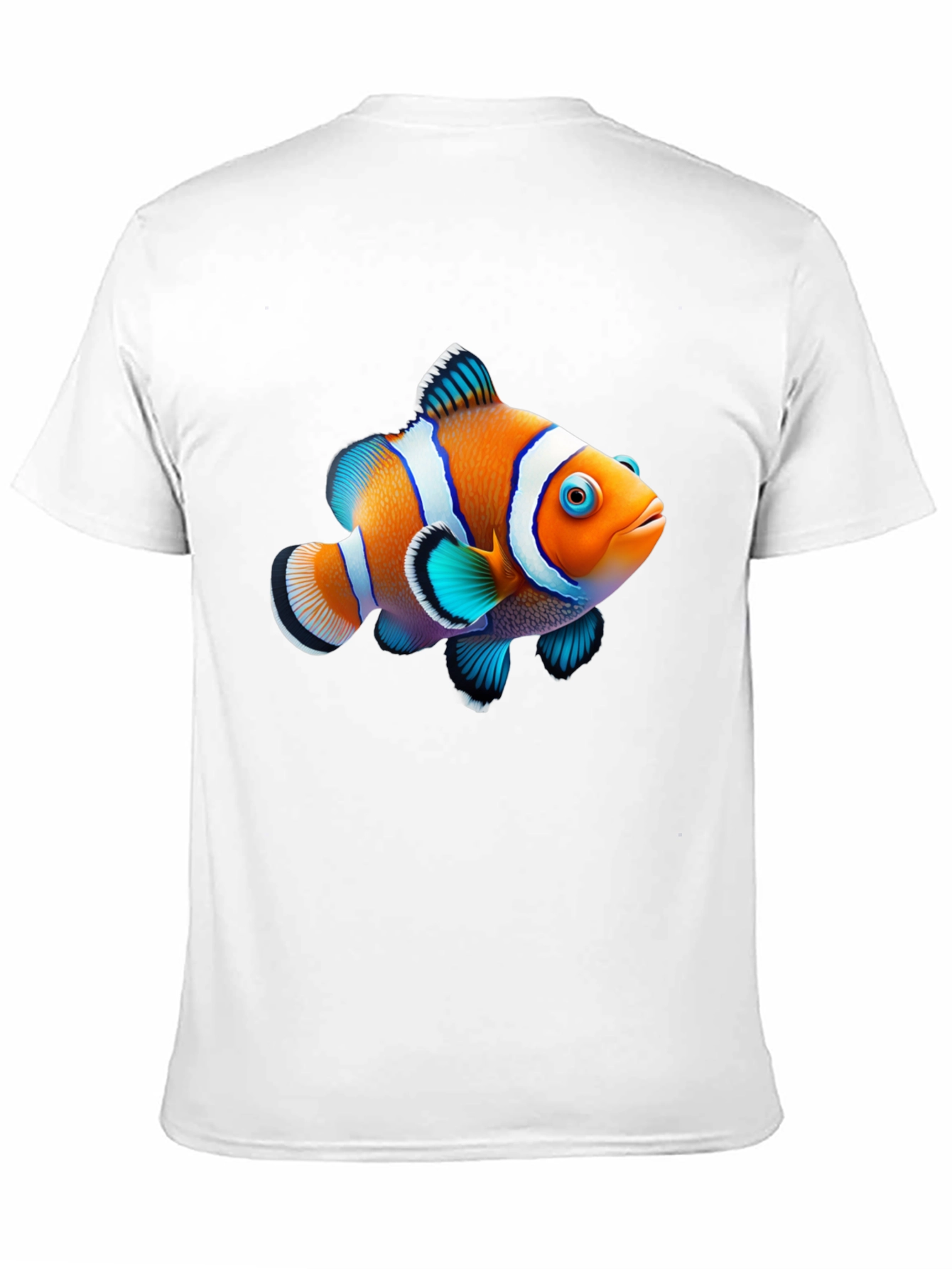 Clownfish Graphic Black T-Shirt