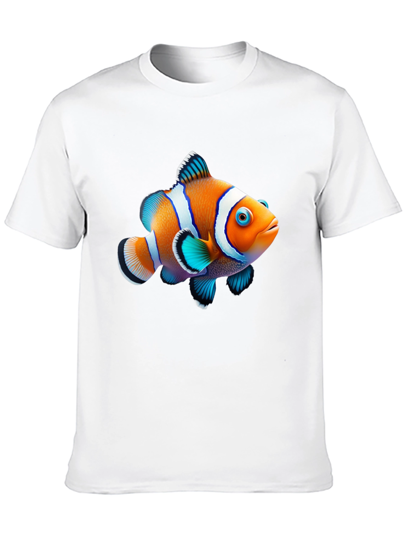 Clownfish Graphic Black T-Shirt