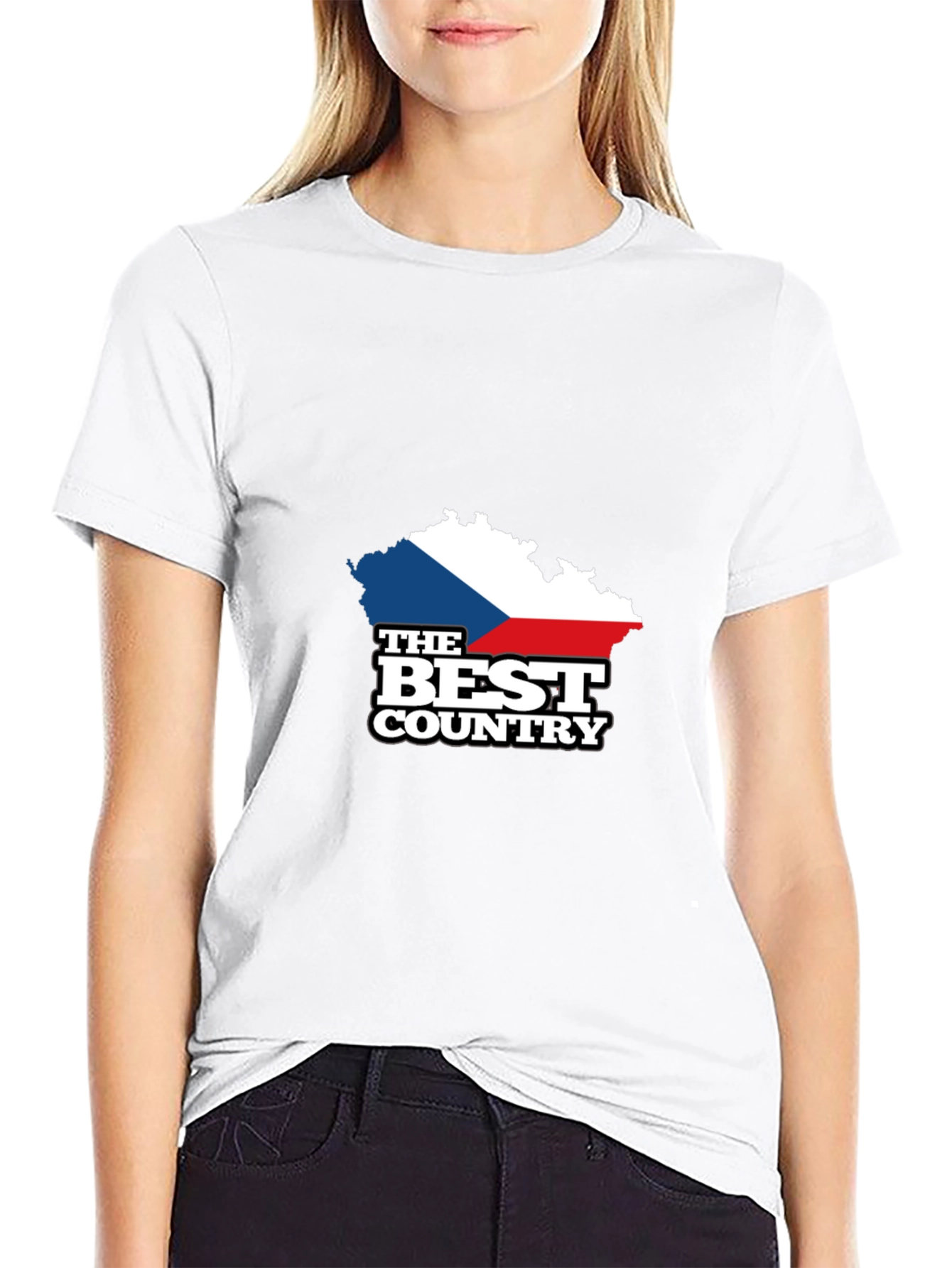 Czech Republic Flag Map T-Shirt - Best Country Tee